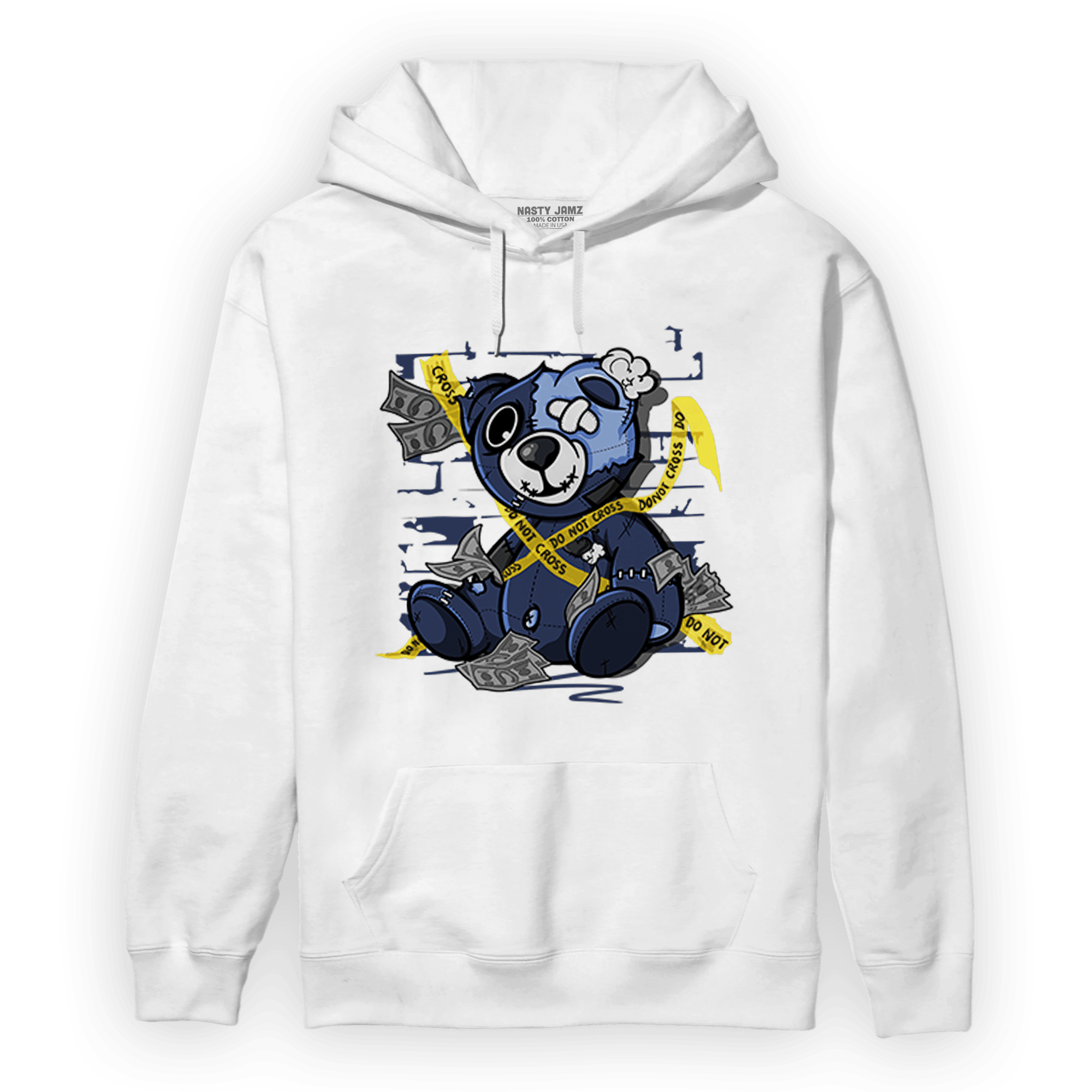 Midnight Navy 5s Hoodie Match Money BER - NastyJamz