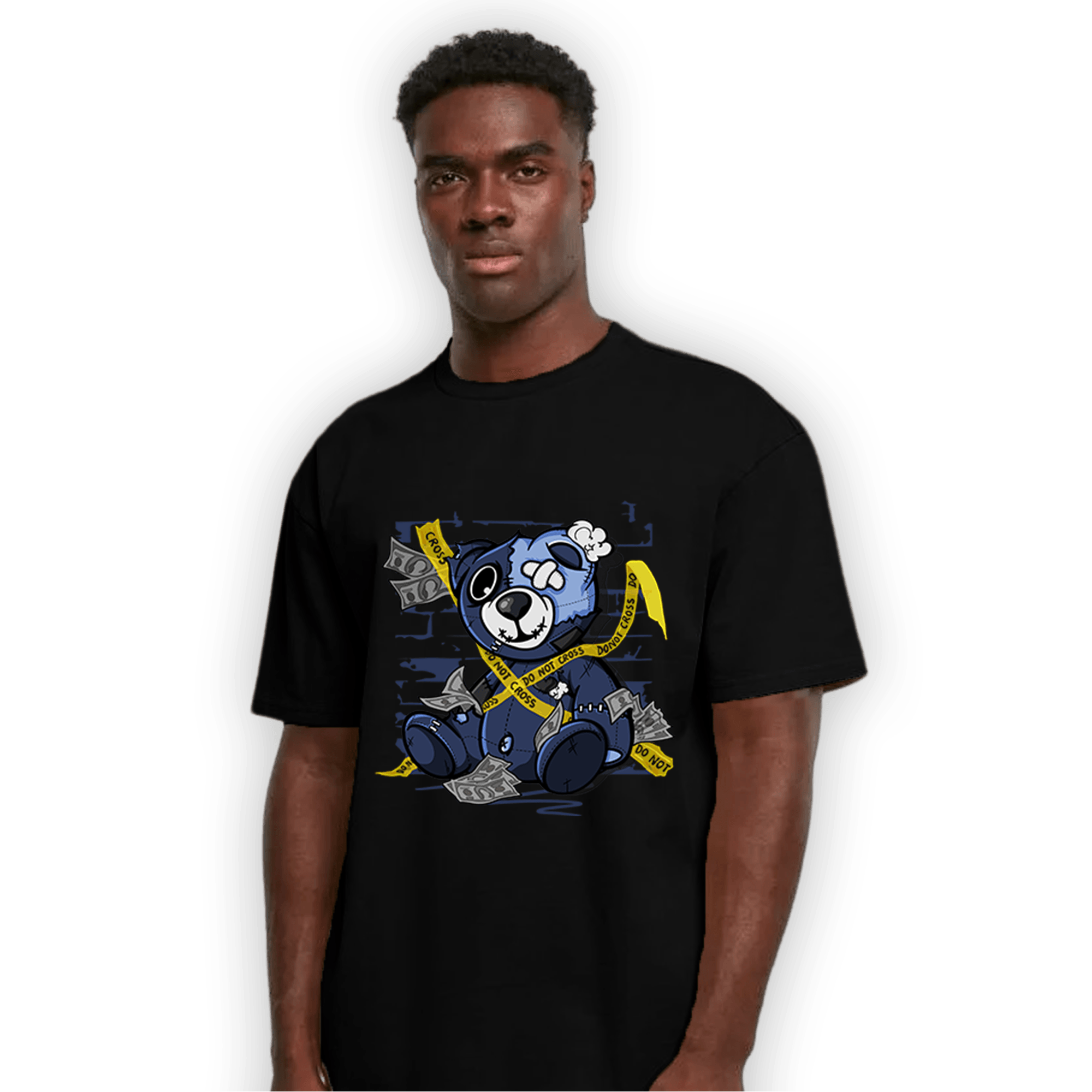 Midnight Navy 5s T Shirt Match Money BER - NastyJamz