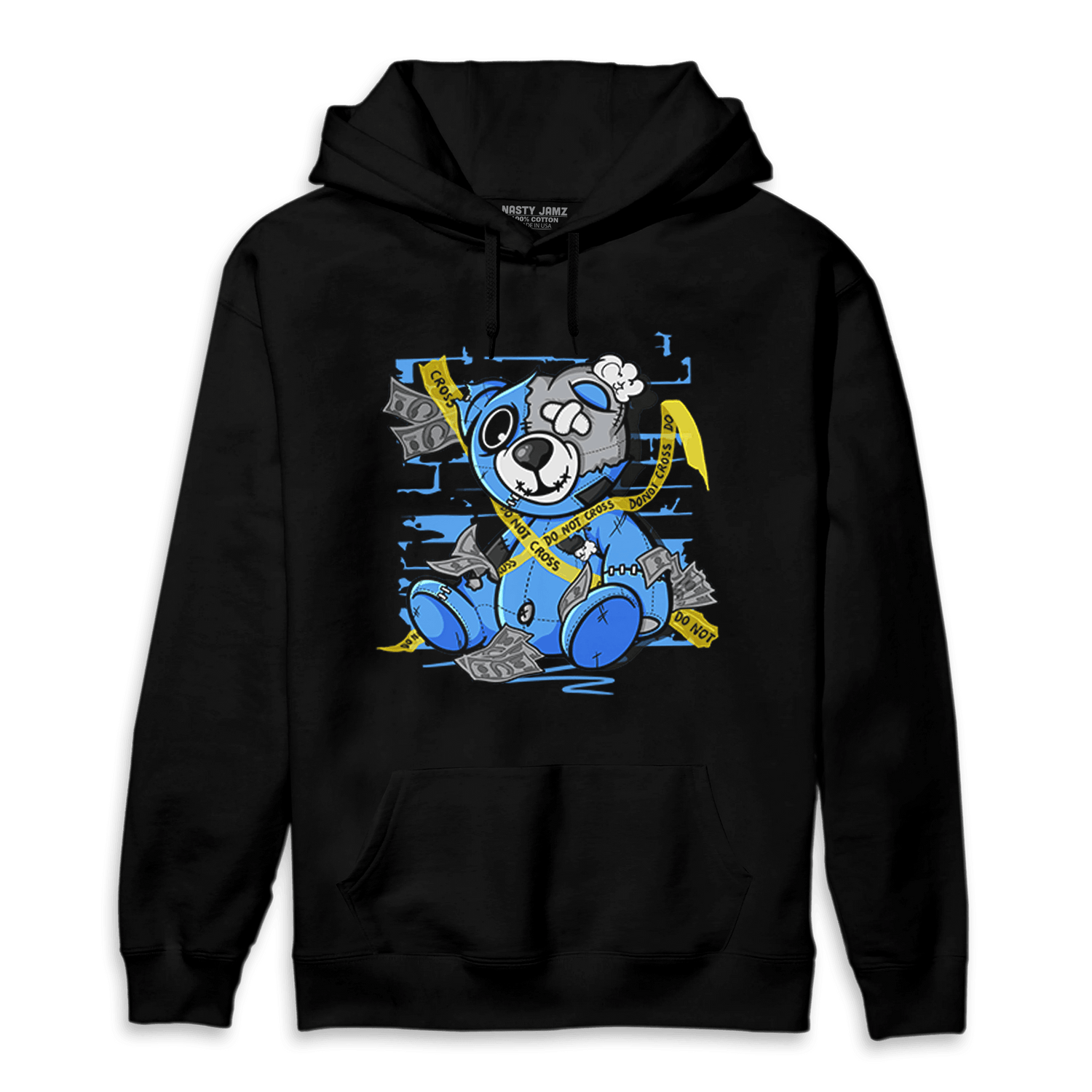 University Blue 5s Hoodie Match Money BER - NastyJamz