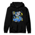 University Blue 5s Hoodie Match Money BER - NastyJamz