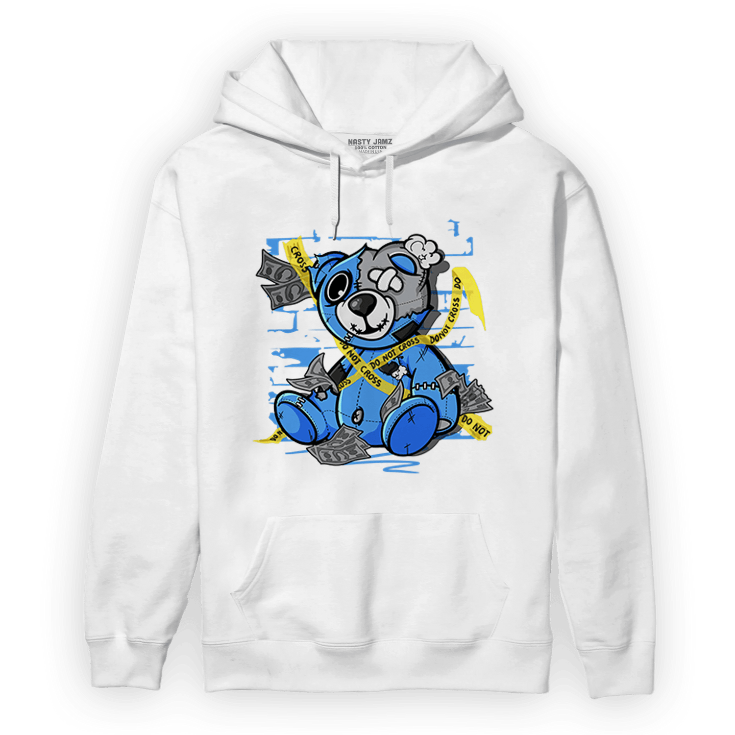 University Blue 5s Hoodie Match Money BER - NastyJamz