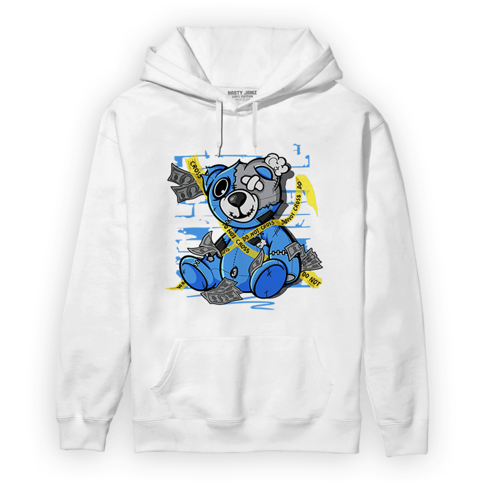 University Blue 5s Hoodie Match Money BER - NastyJamz
