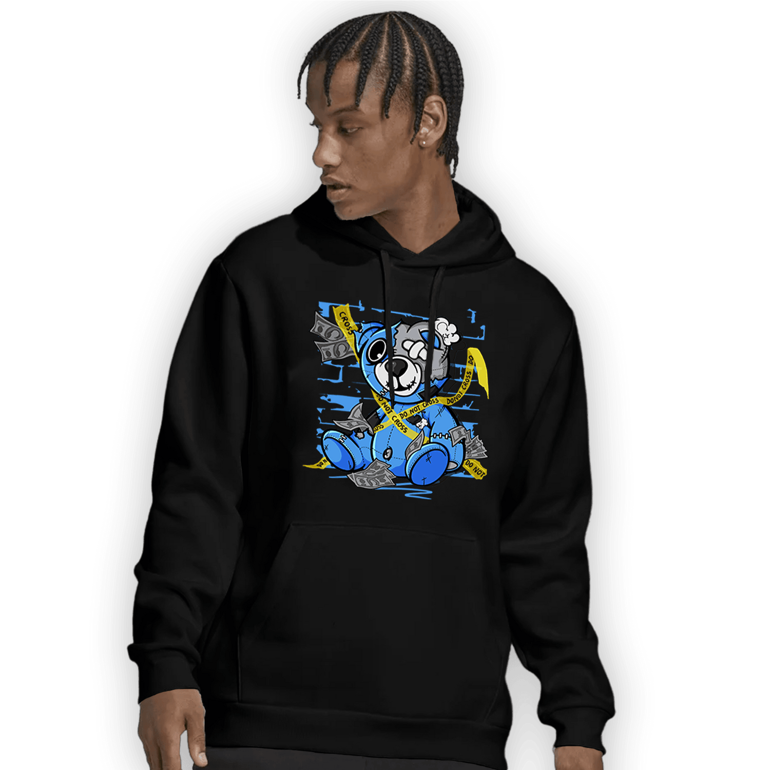 University Blue 5s Hoodie Match Money BER - NastyJamz