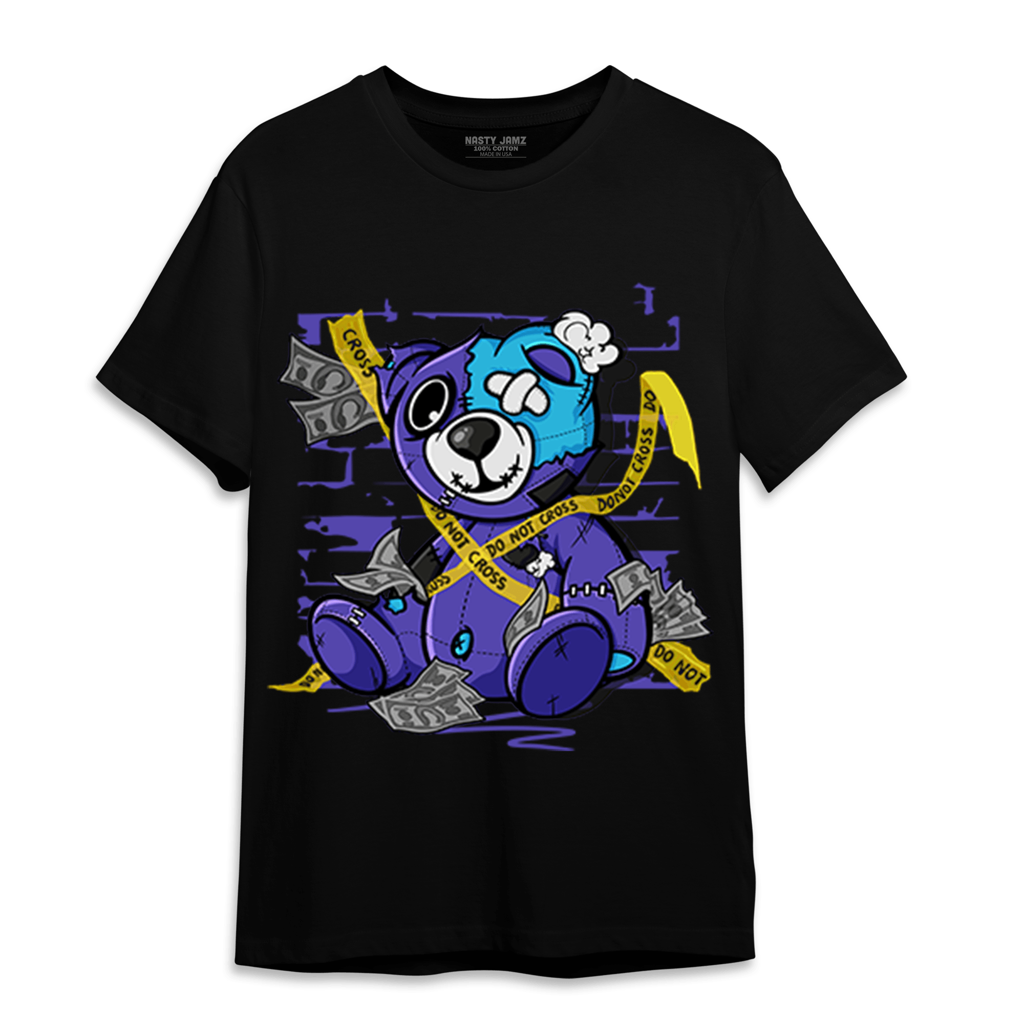 Aqua 6s T Shirt Match Money BER - NastyJamz