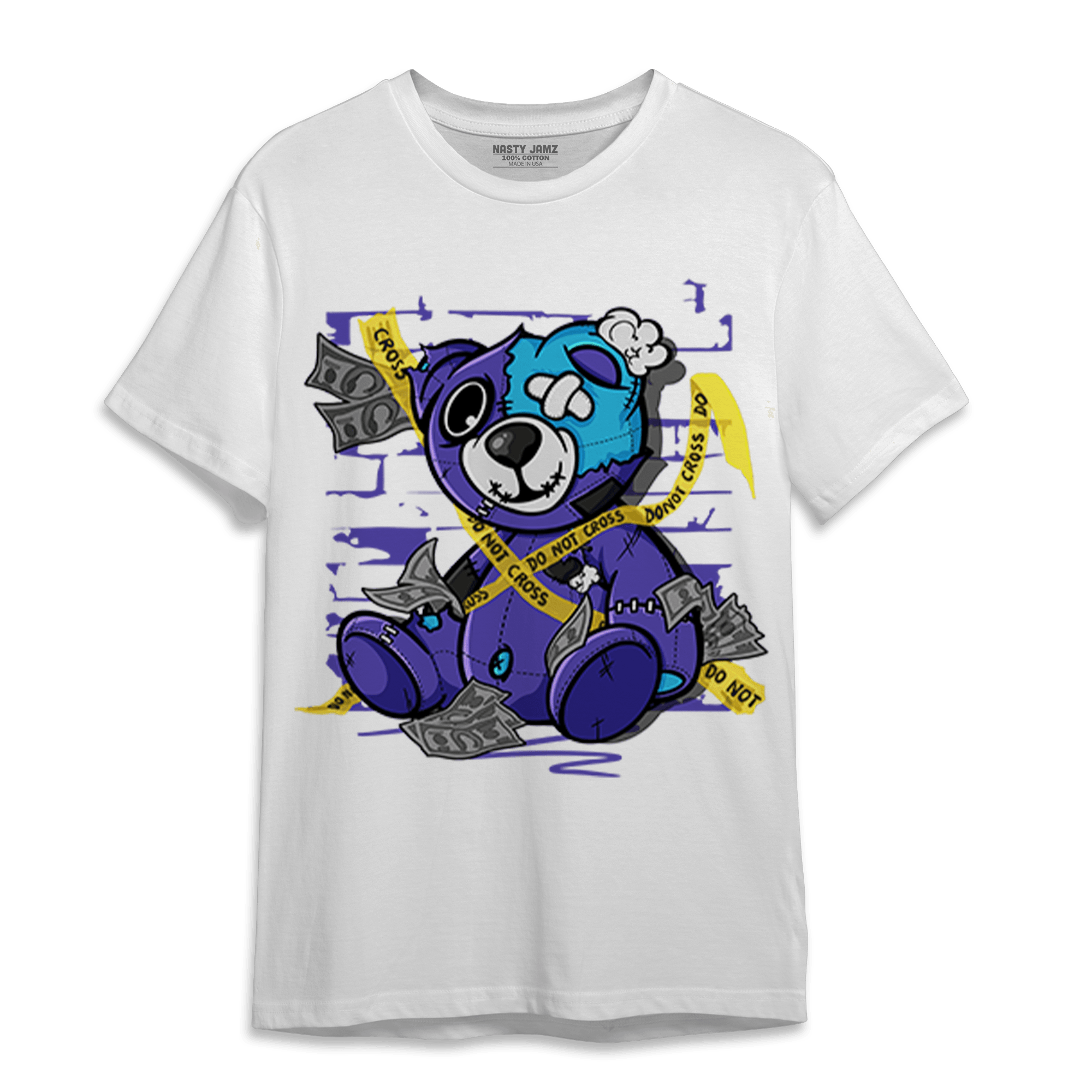 Aqua 6s T Shirt Match Money BER - NastyJamz