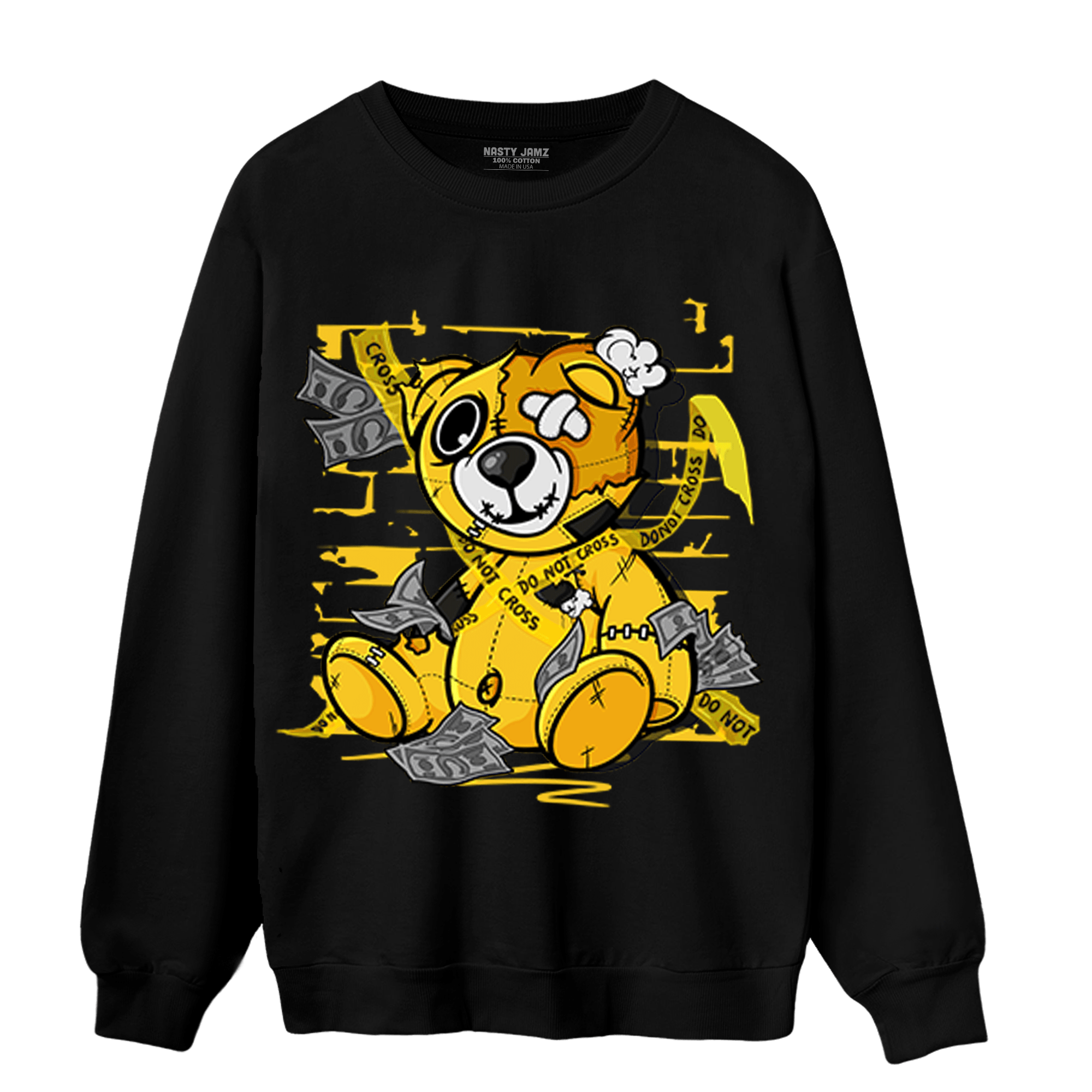 Yellow Ochre 6s Sweatshirt Match Money BER - NastyJamz