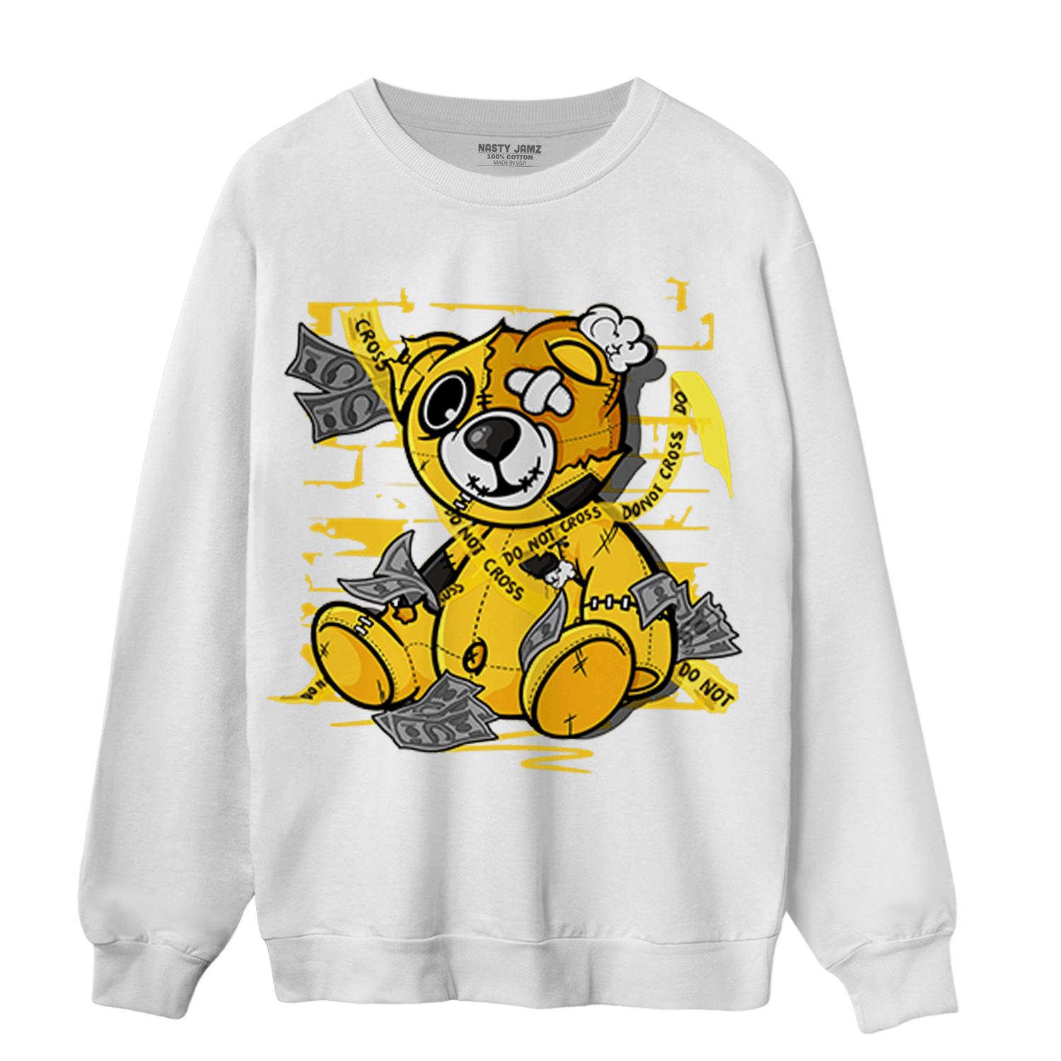 Yellow Ochre 6s Sweatshirt Match Money BER - NastyJamz
