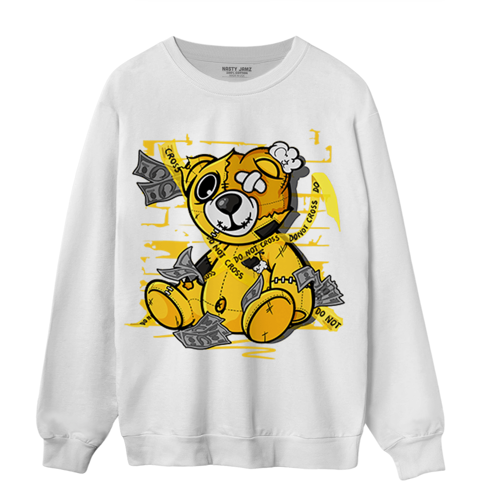 Yellow Ochre 6s Sweatshirt Match Money BER - NastyJamz