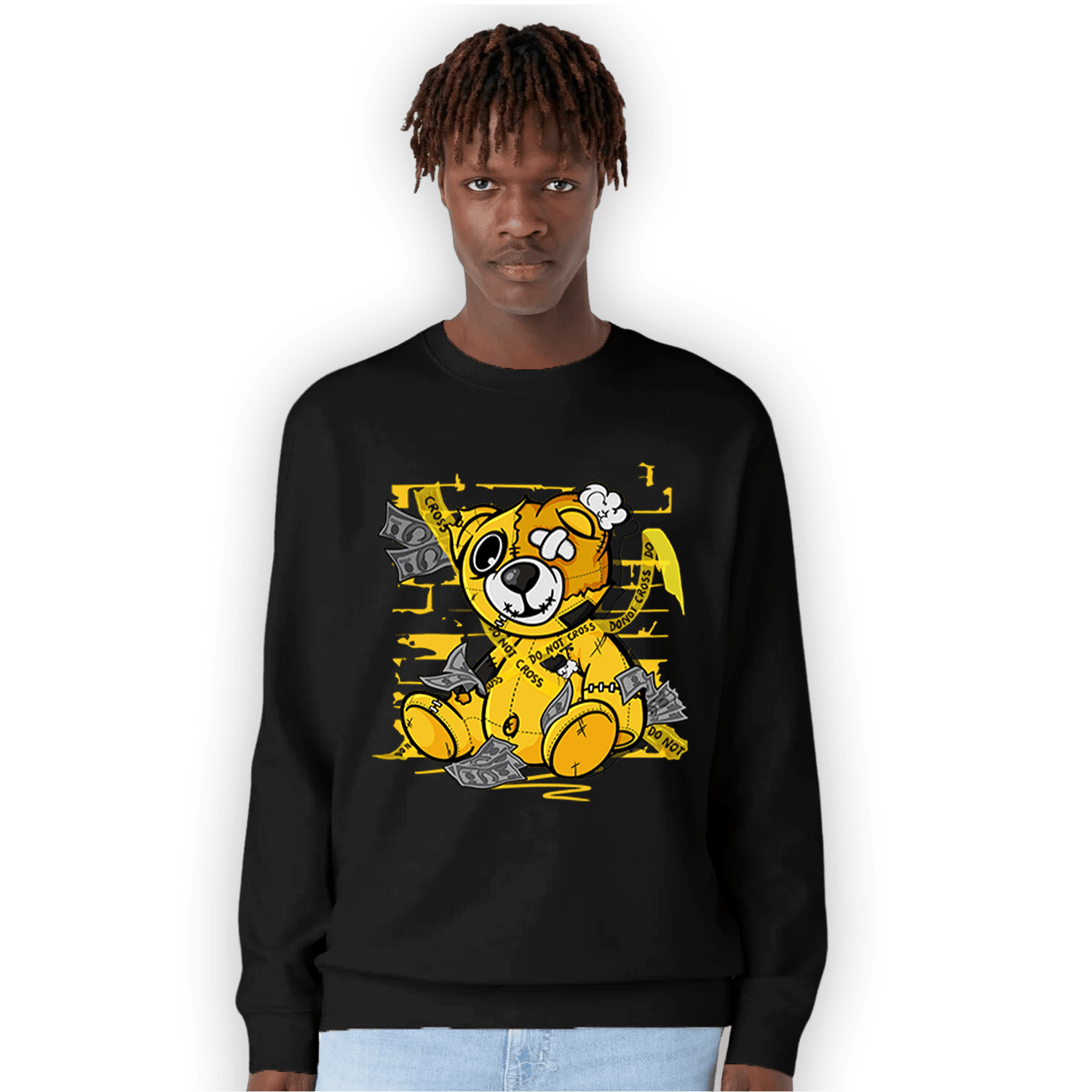 Yellow Ochre 6s Sweatshirt Match Money BER - NastyJamz