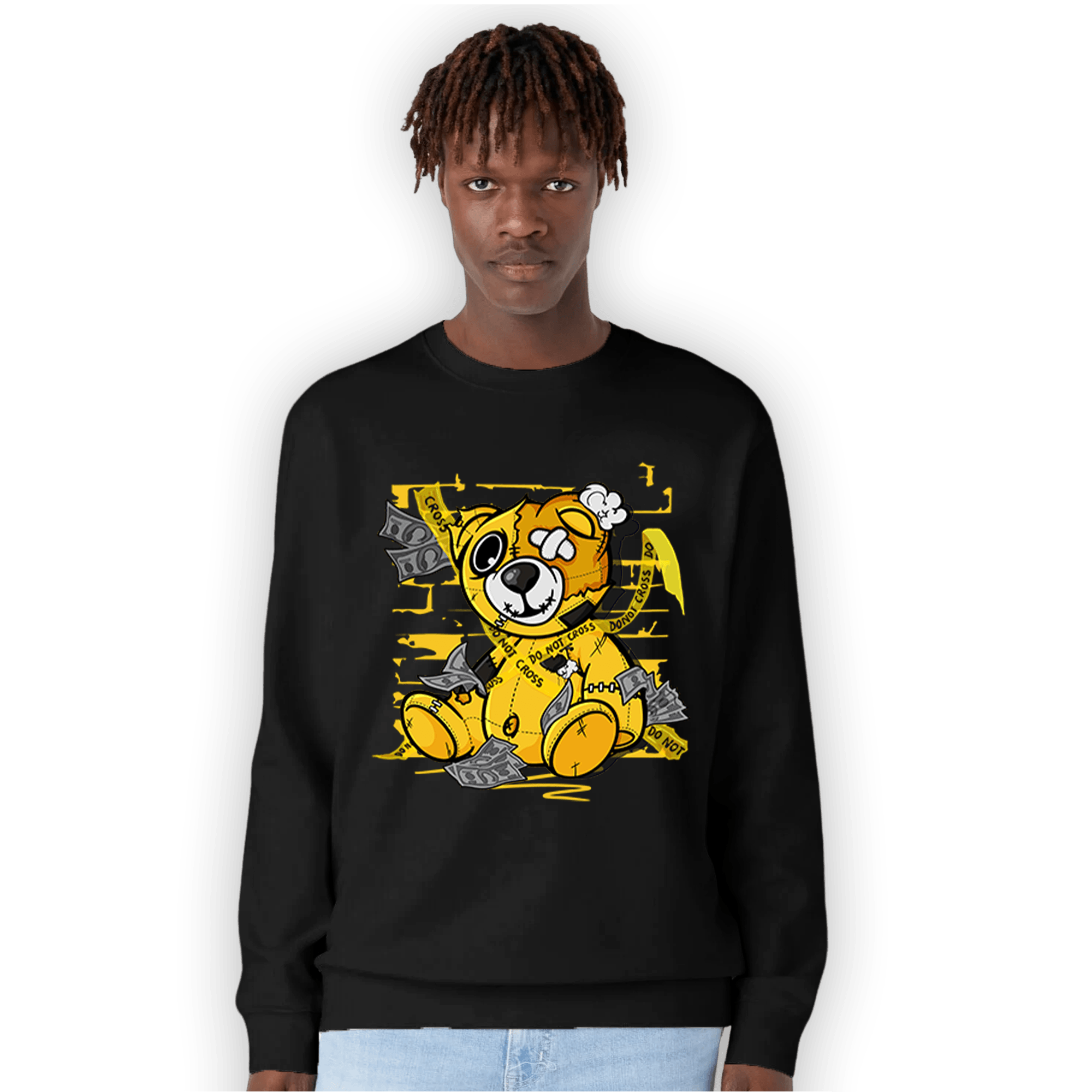 Yellow Ochre 6s Sweatshirt Match Money BER - NastyJamz