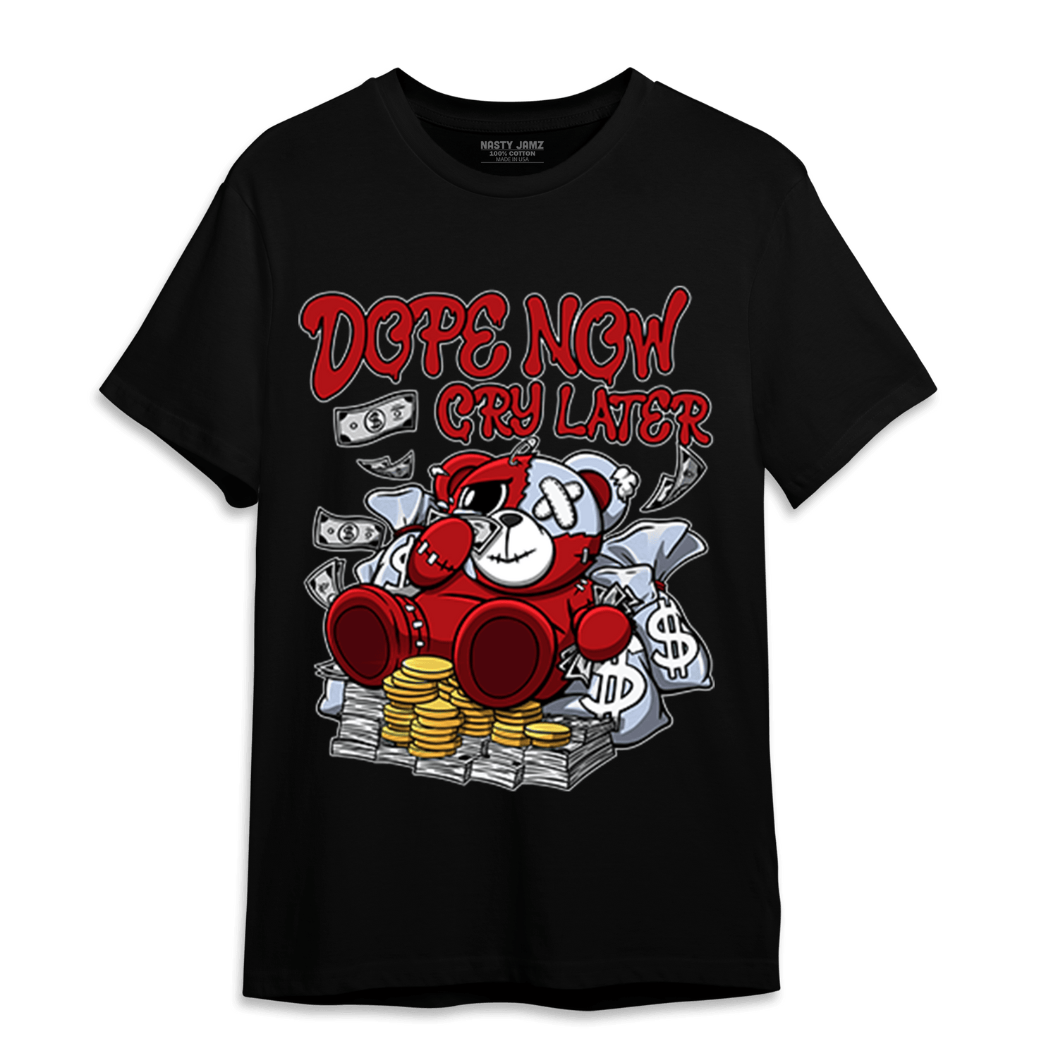 Cherry 11s T Shirt Match Money Cry BER - NastyJamz