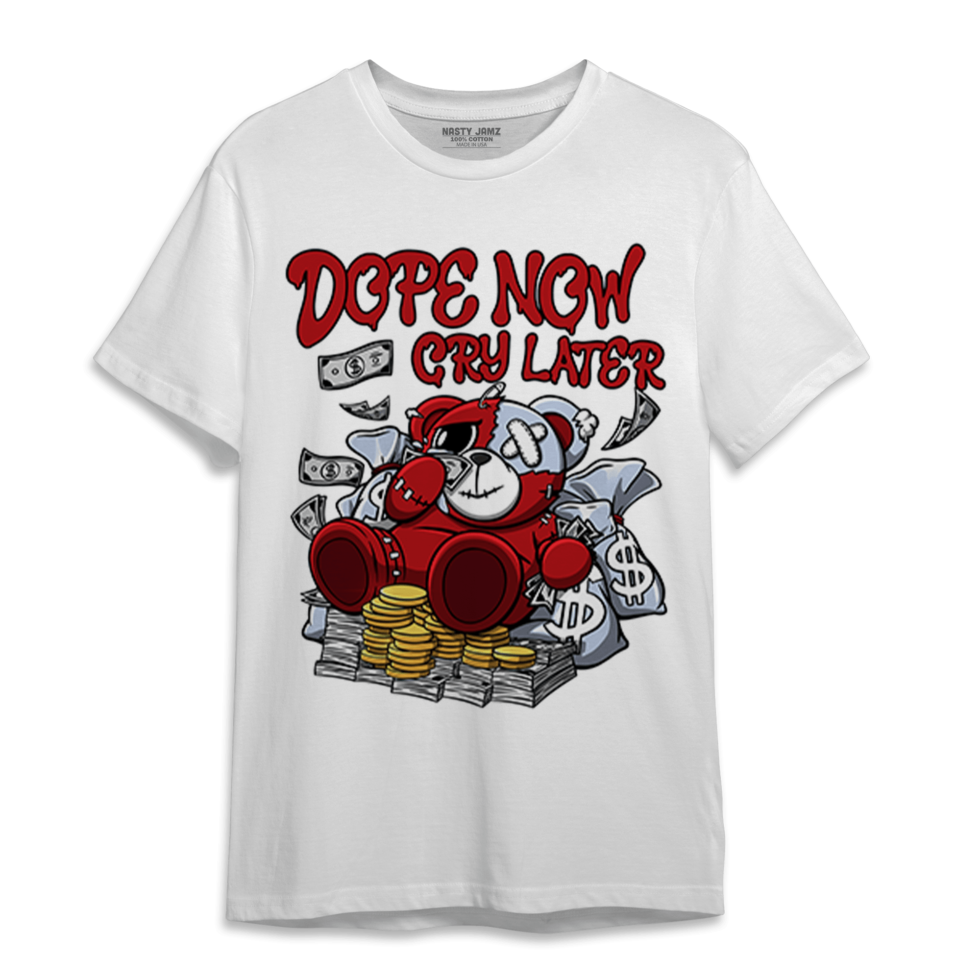 Cherry 11s T Shirt Match Money Cry BER - NastyJamz