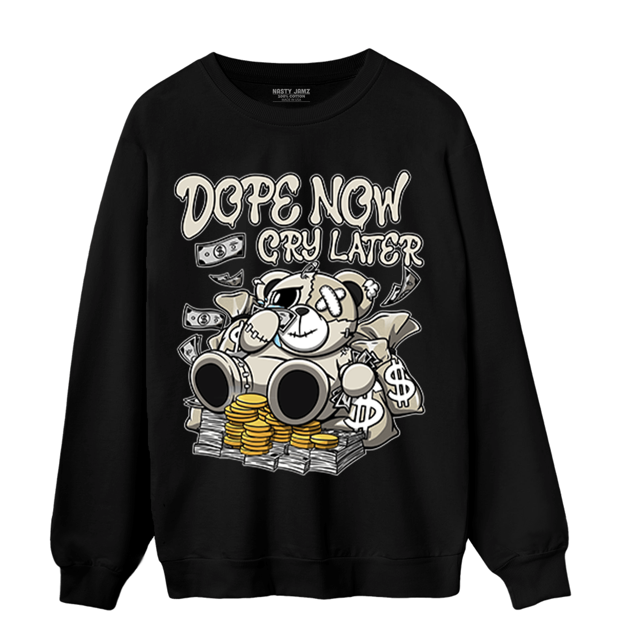 Gratitude 11s Sweatshirt Match Money Cry BER - NastyJamz