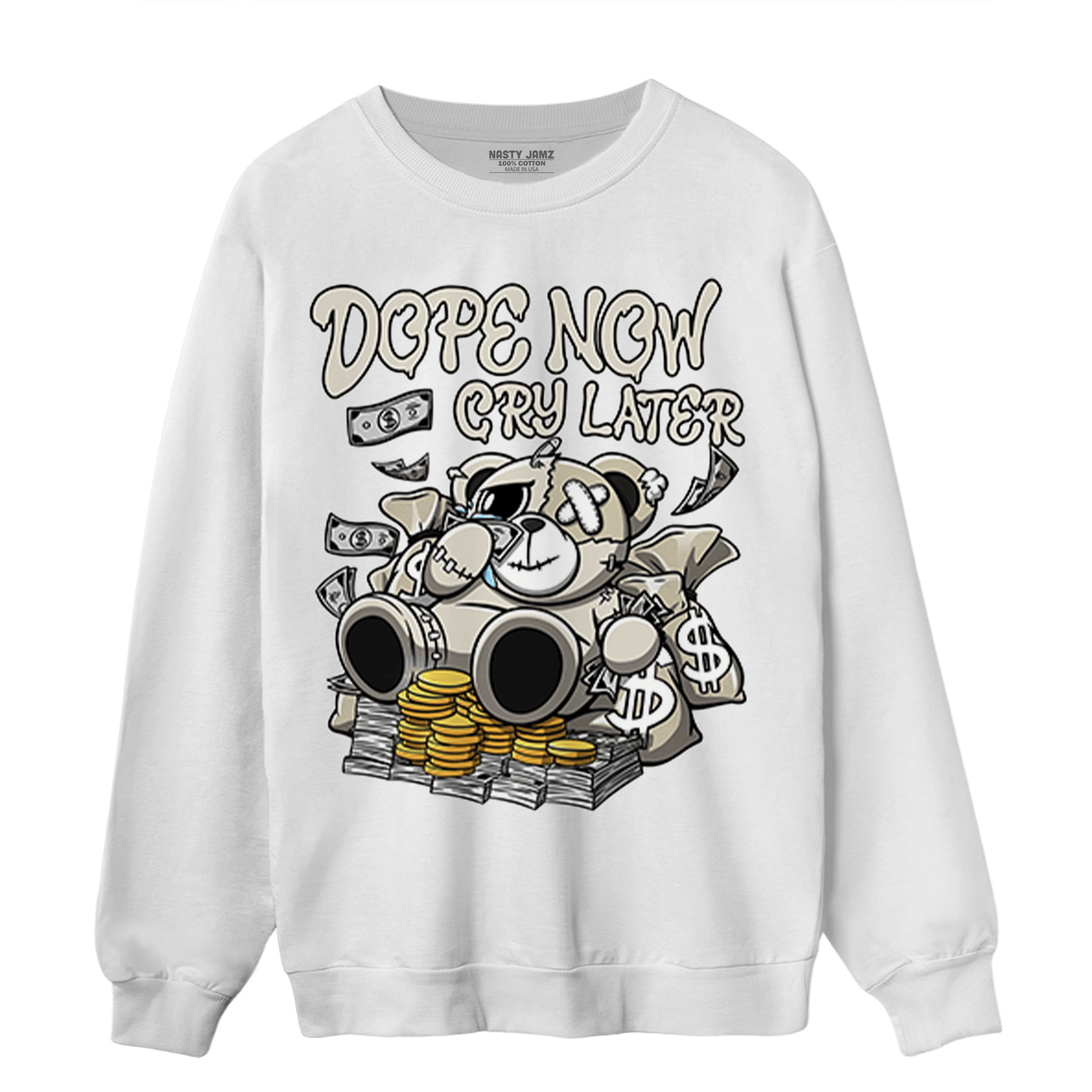 Gratitude 11s Sweatshirt Match Money Cry BER - NastyJamz