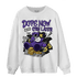 Field Purple 12s Sweatshirt Match Money Cry BER - NastyJamz