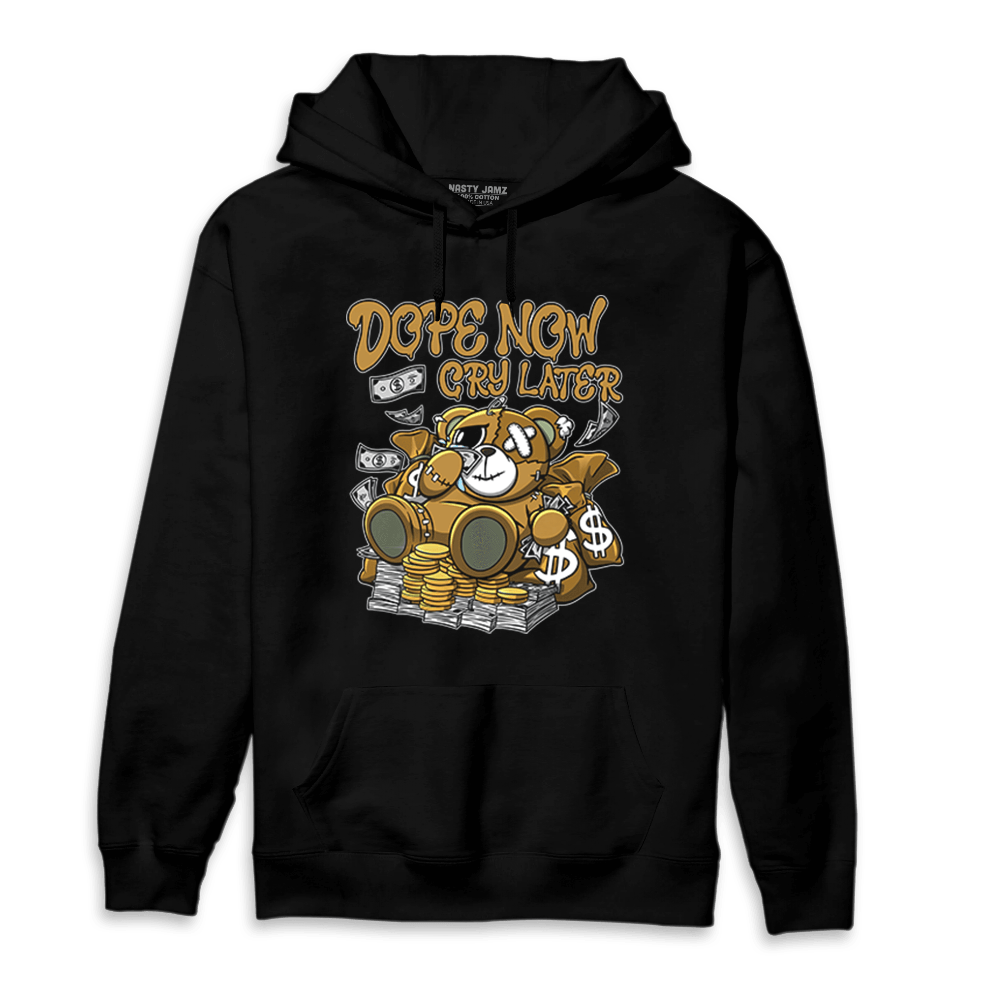 Wheat 13s Hoodie Match Money Cry BER - NastyJamz