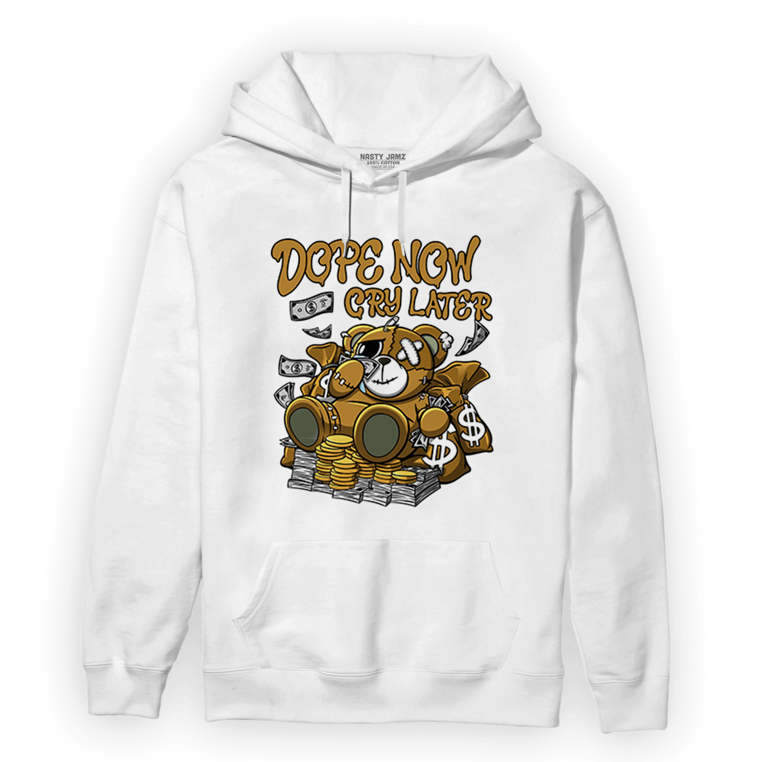 Wheat 13s Hoodie Match Money Cry BER - NastyJamz