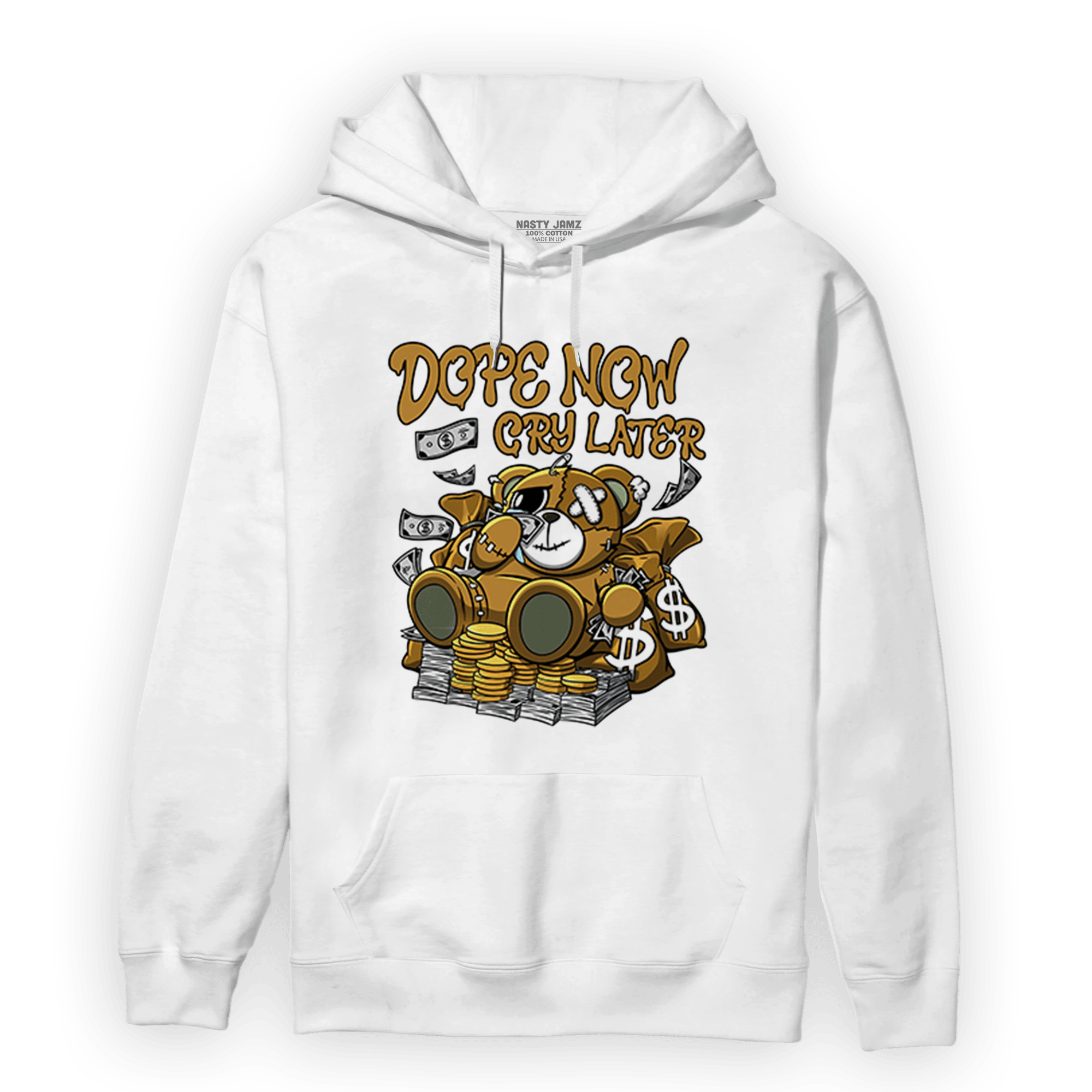 Wheat 13s Hoodie Match Money Cry BER - NastyJamz