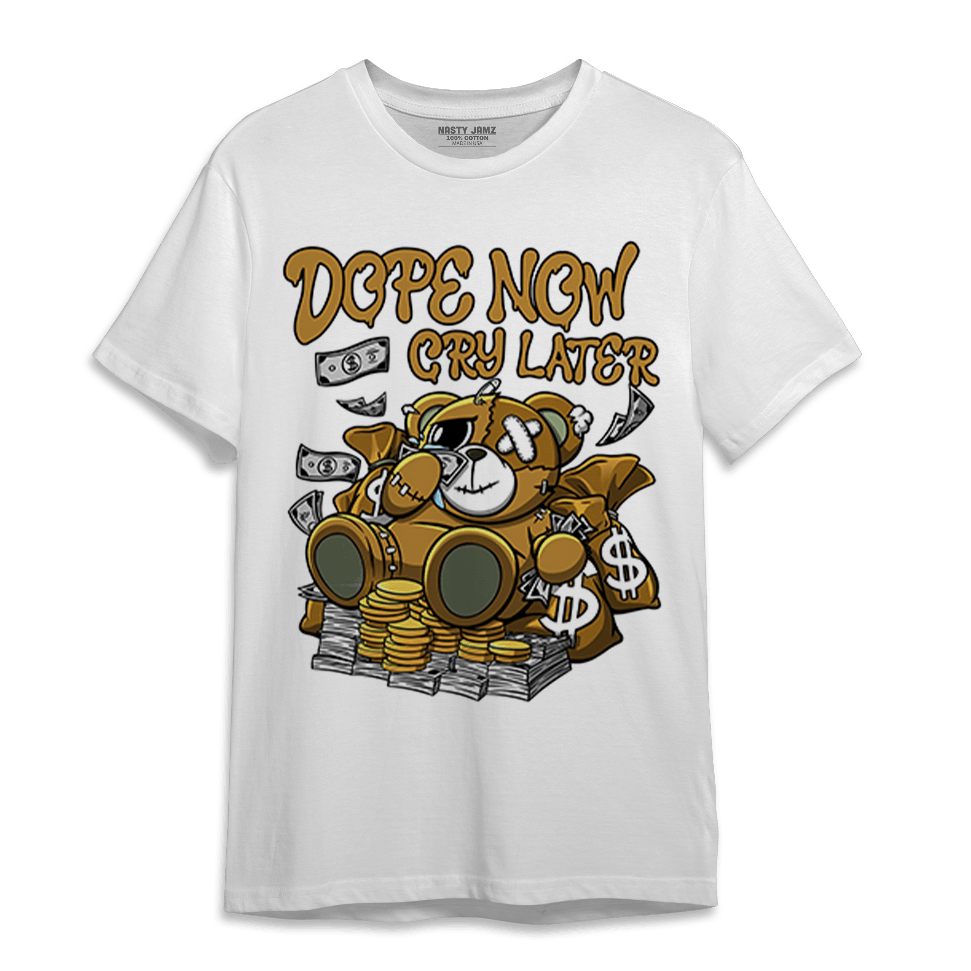 Wheat 13s T Shirt Match Money Cry BER - NastyJamz