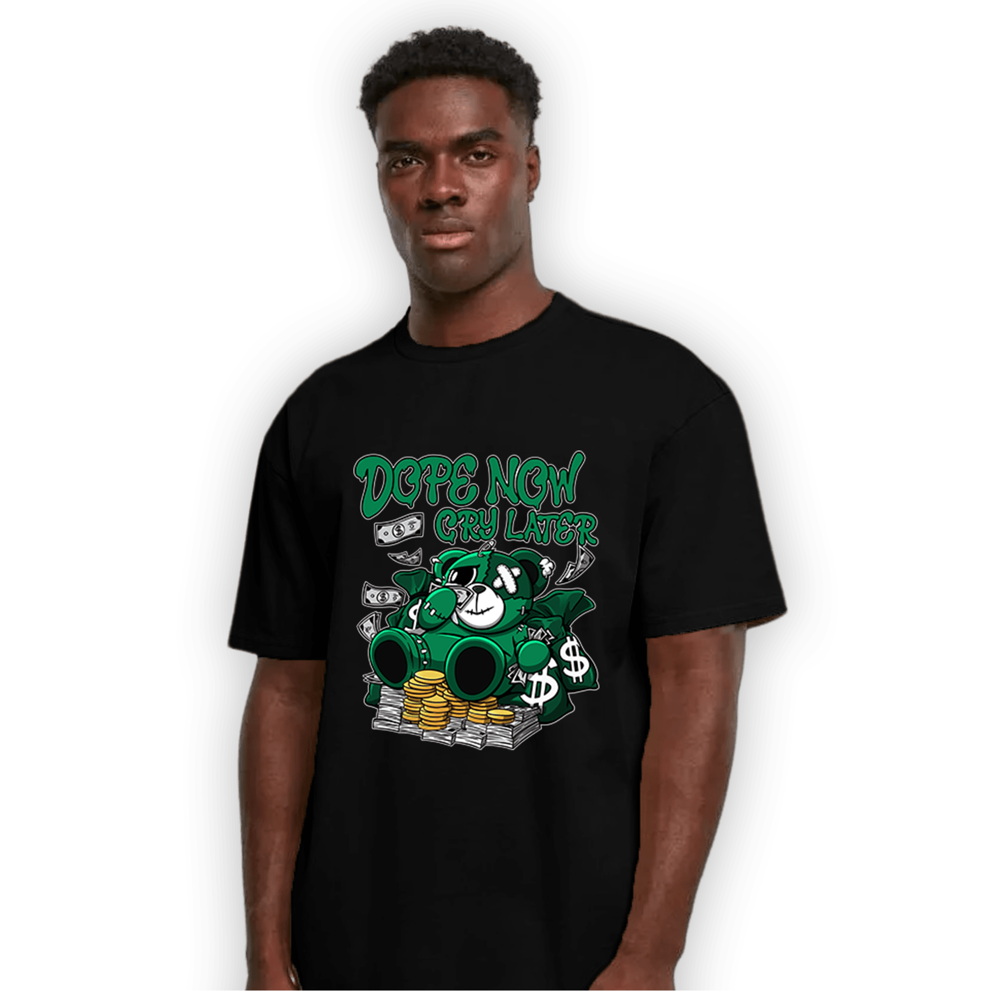 Celtic Lucky Green 1s T Shirt Match Money Cry BER - NastyJamz