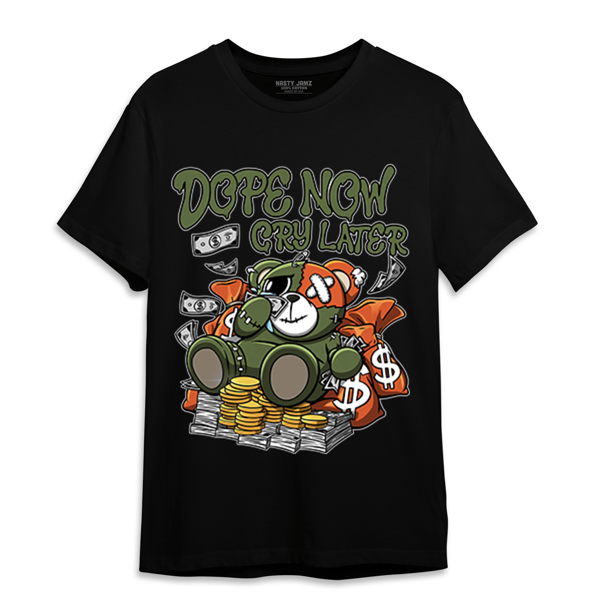 High OG Celadon 1s T Shirt Match Money Cry BER - NastyJamz