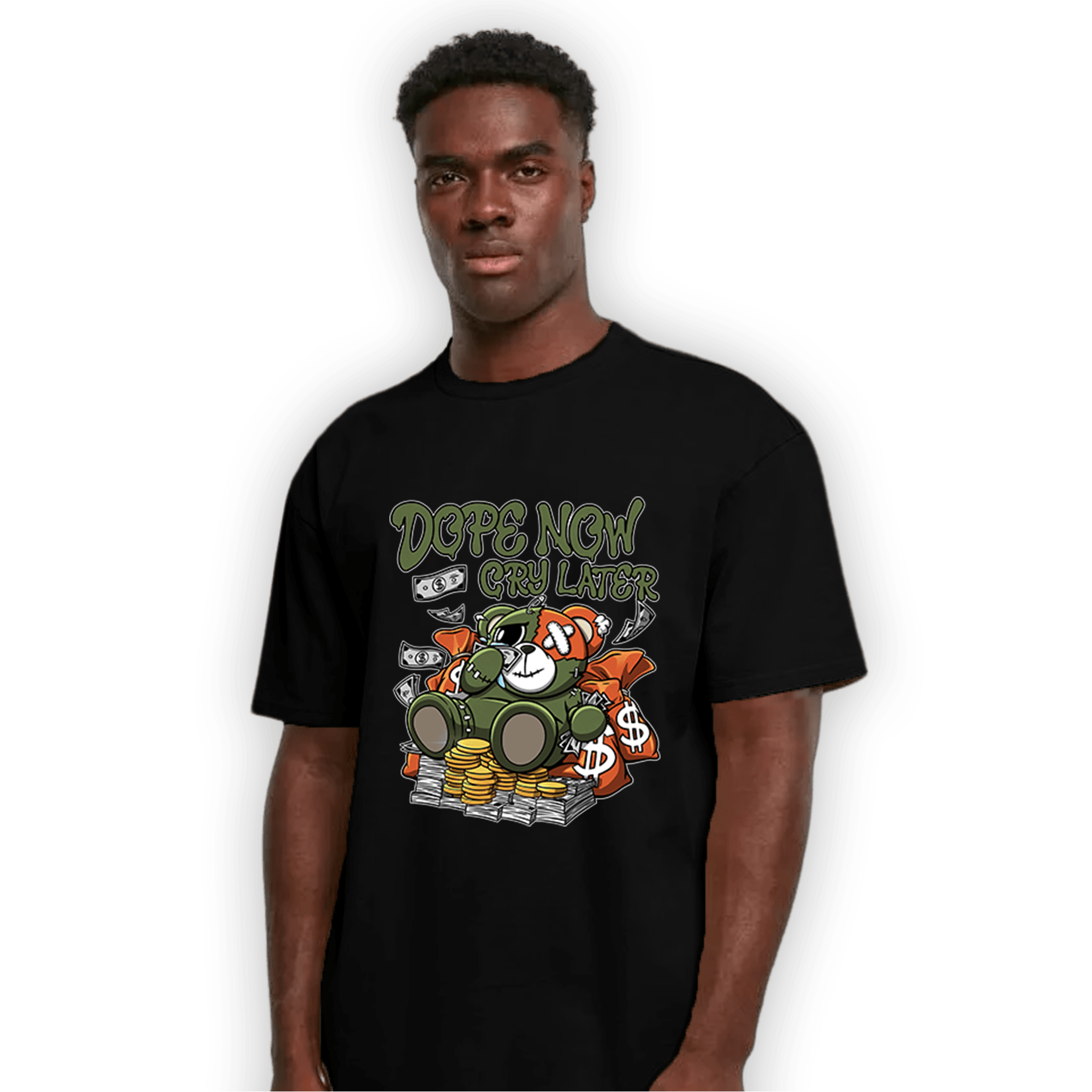 High OG Celadon 1s T Shirt Match Money Cry BER - NastyJamz