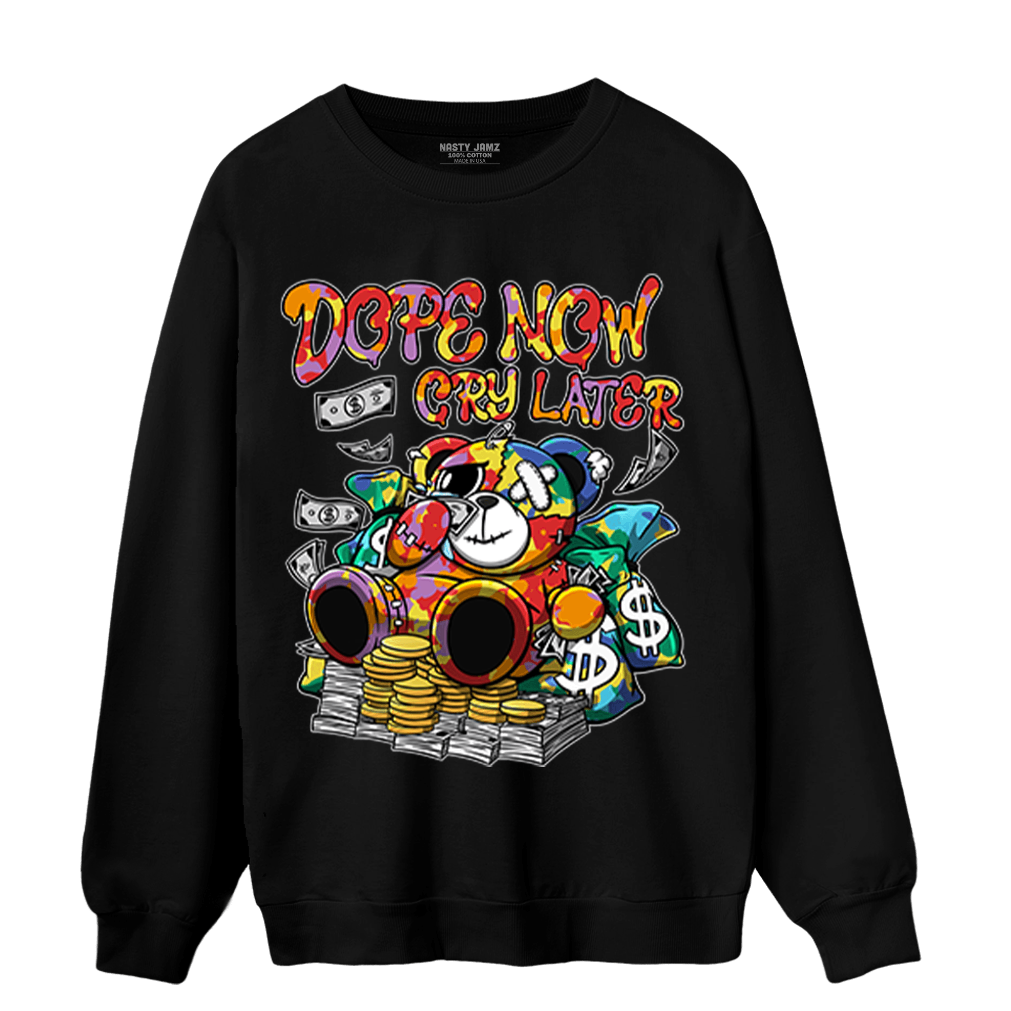 Mid GS Six Championships 1s Sweatshirt Match Money Cry BER - NastyJamz