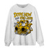 Yellow Ochre 1s Sweatshirt Match Money Cry BER - NastyJamz