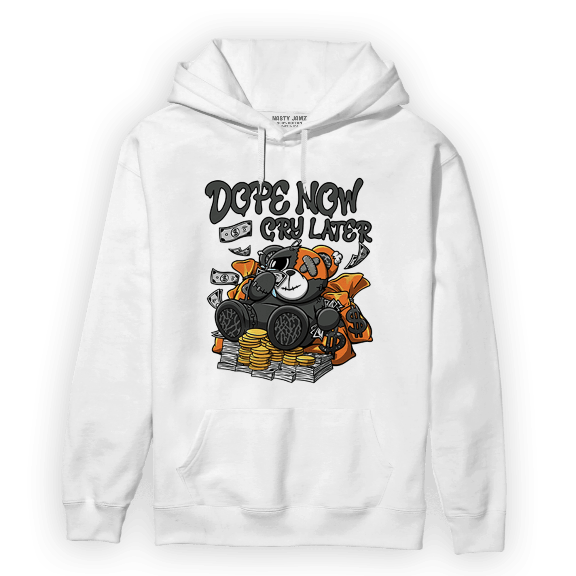 Fear Pack 3s Hoodie Match Money Cry BER - NastyJamz