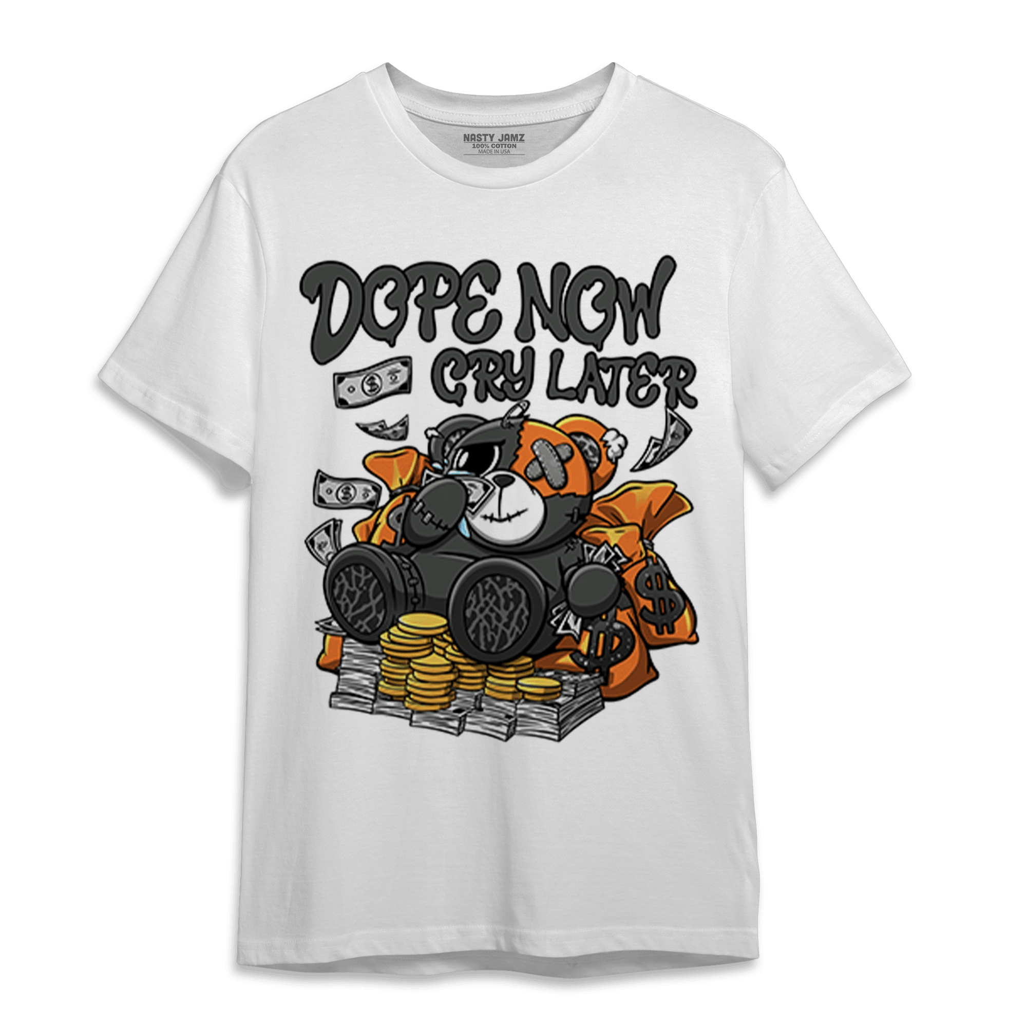 Fear Pack 3s T Shirt Match Money Cry BER - NastyJamz