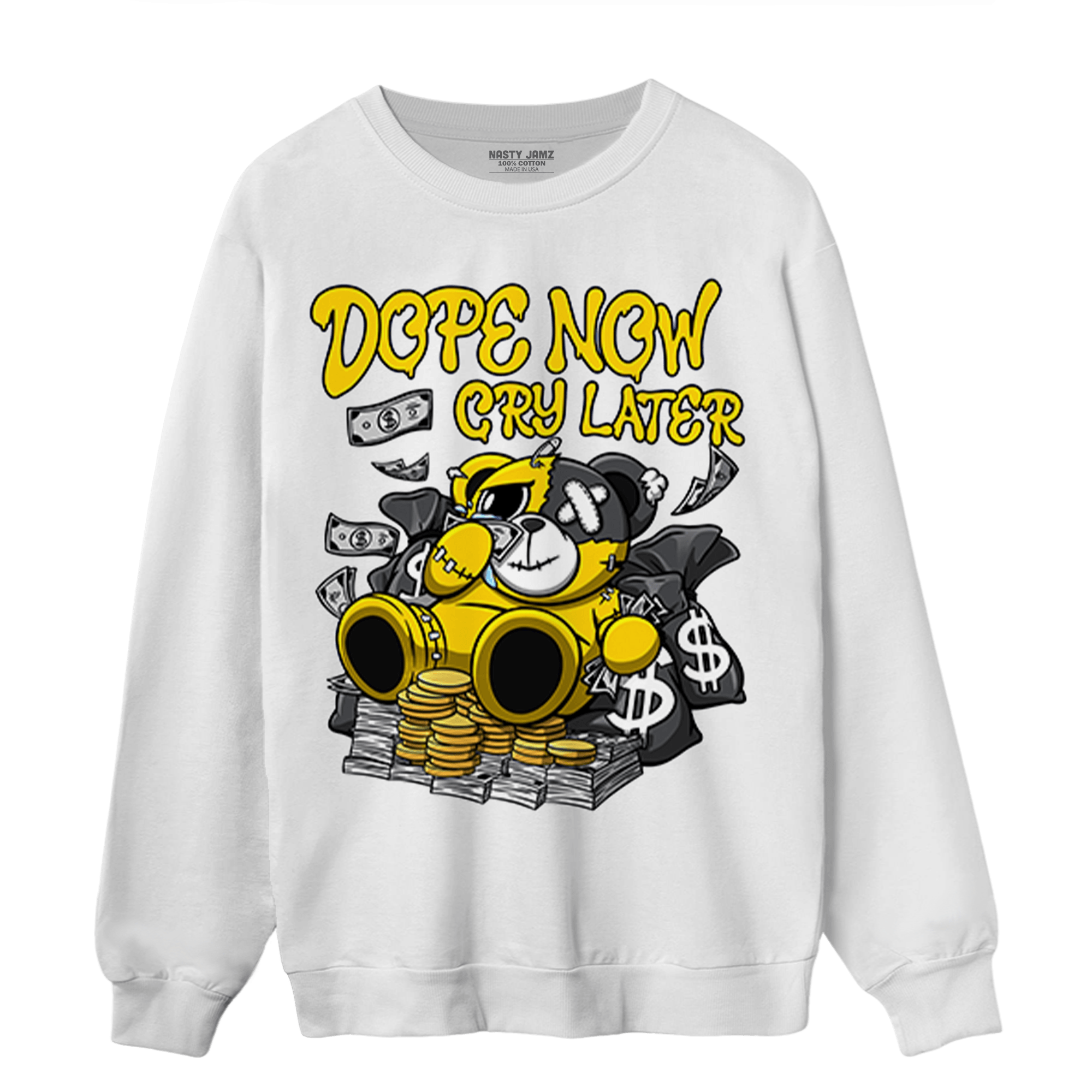 Thunder 4s Sweatshirt Match Money Cry BER - NastyJamz