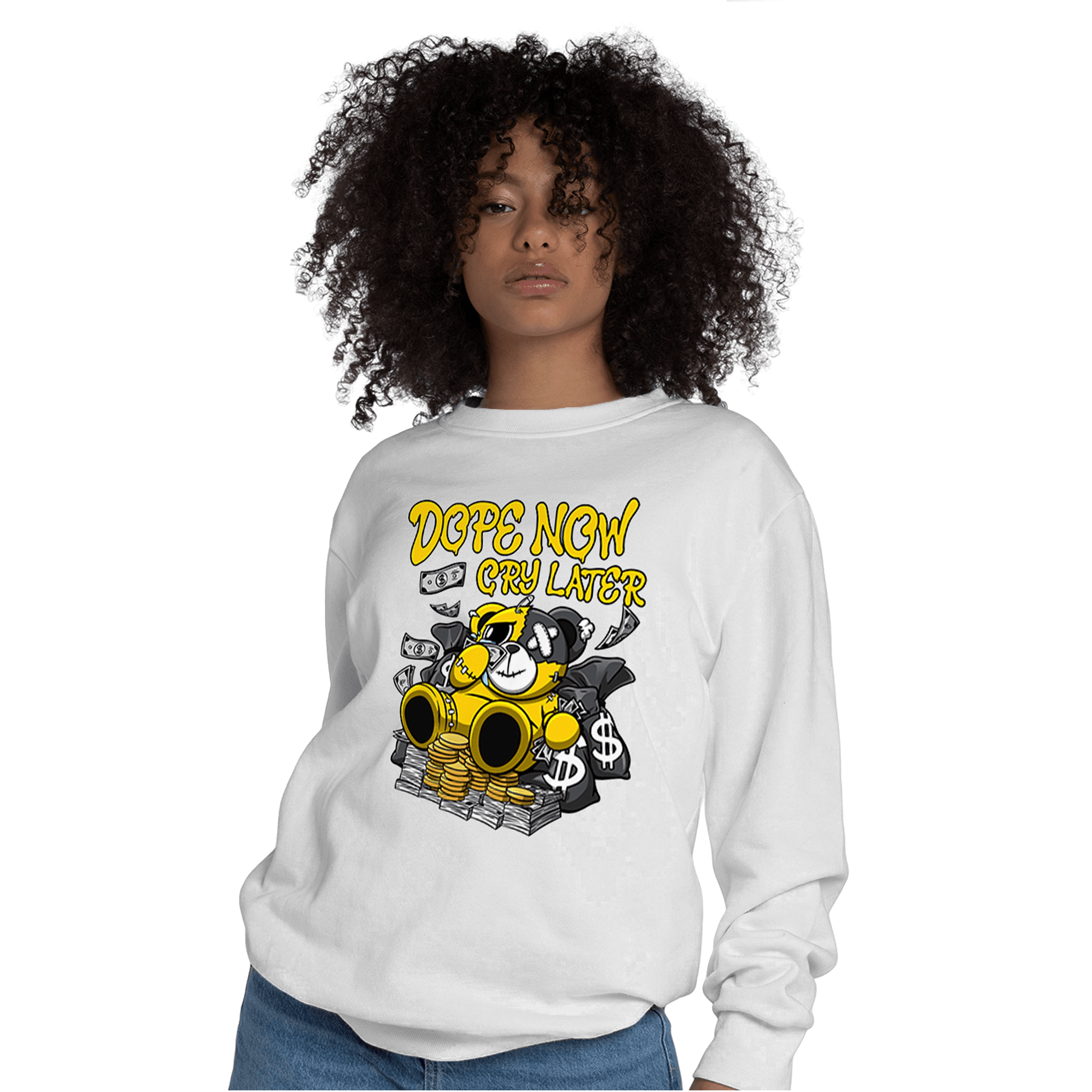 Thunder 4s Sweatshirt Match Money Cry BER - NastyJamz