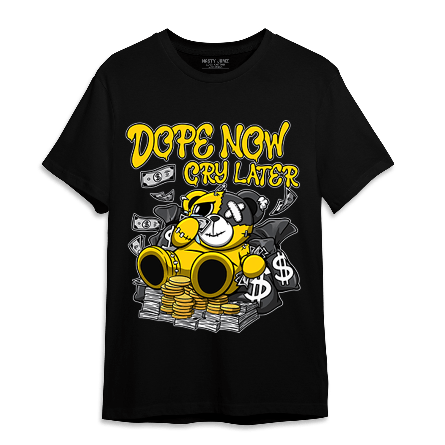 Thunder 4s T Shirt Match Money Cry BER - NastyJamz