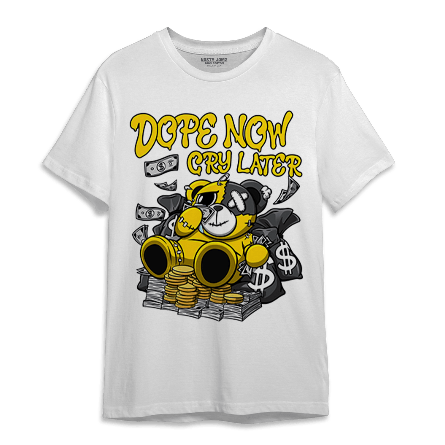 Thunder 4s T Shirt Match Money Cry BER - NastyJamz