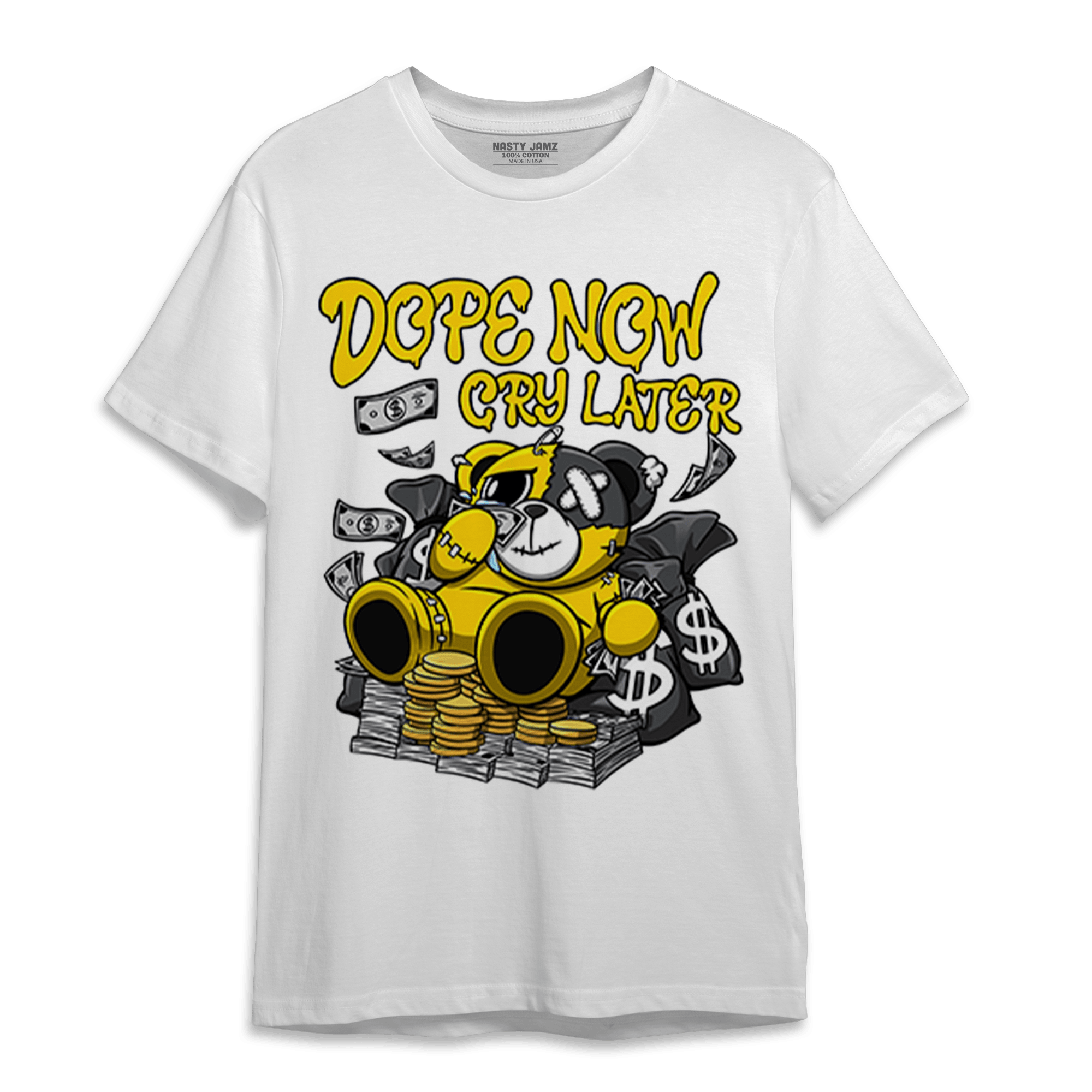 Thunder 4s T Shirt Match Money Cry BER - NastyJamz