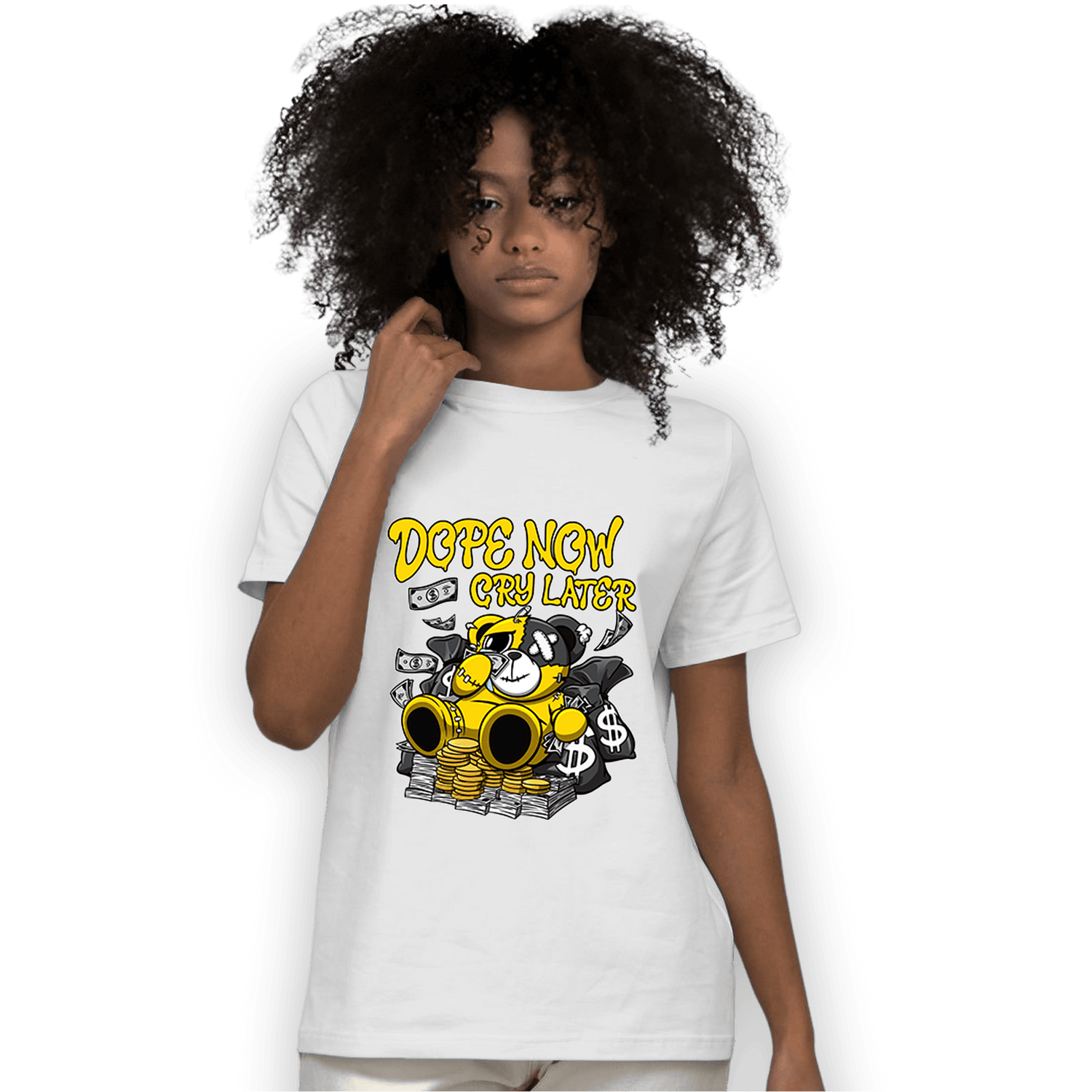 Thunder 4s T Shirt Match Money Cry BER - NastyJamz