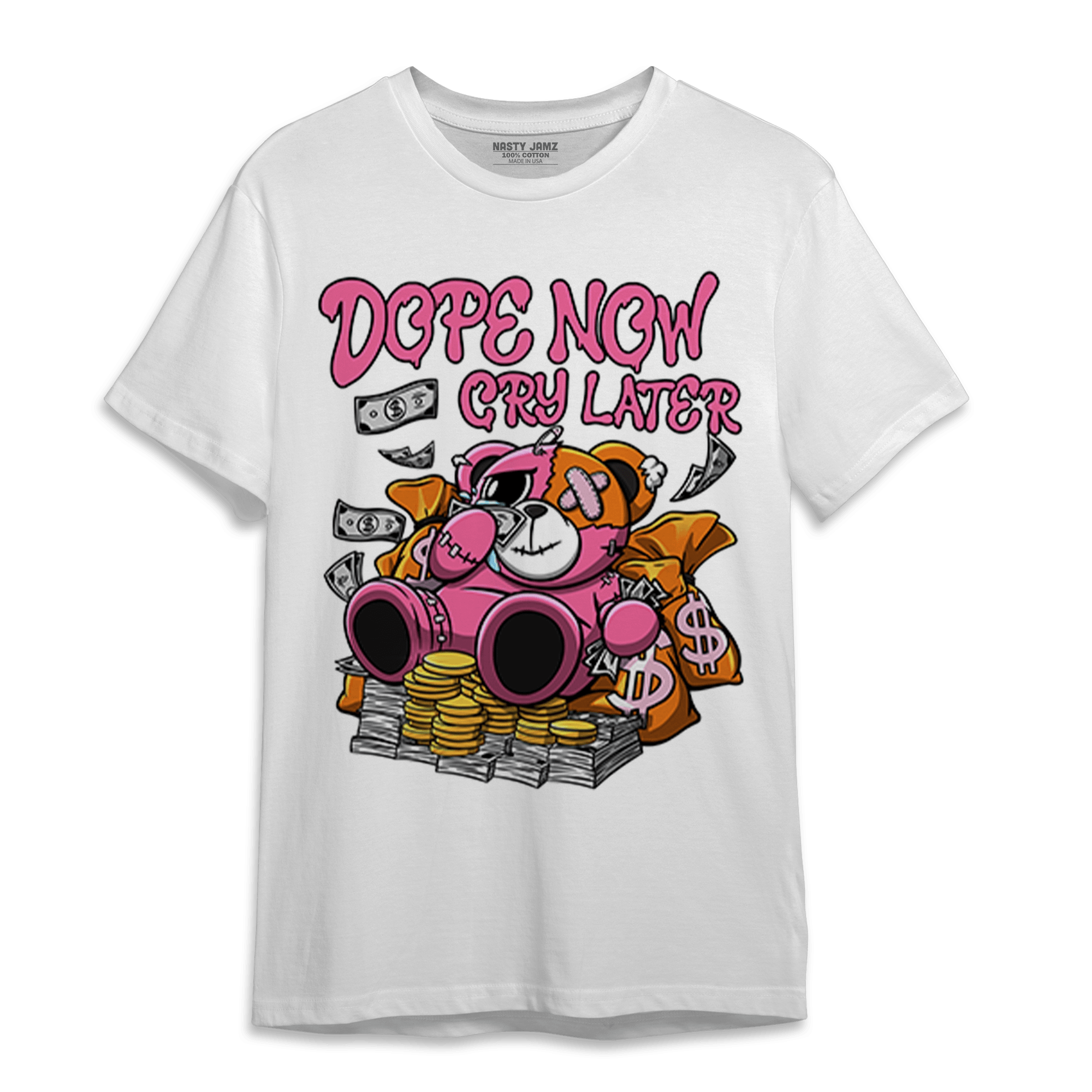 SB Dunk Blossom T Shirt Match Money Cry BER - NastyJamz