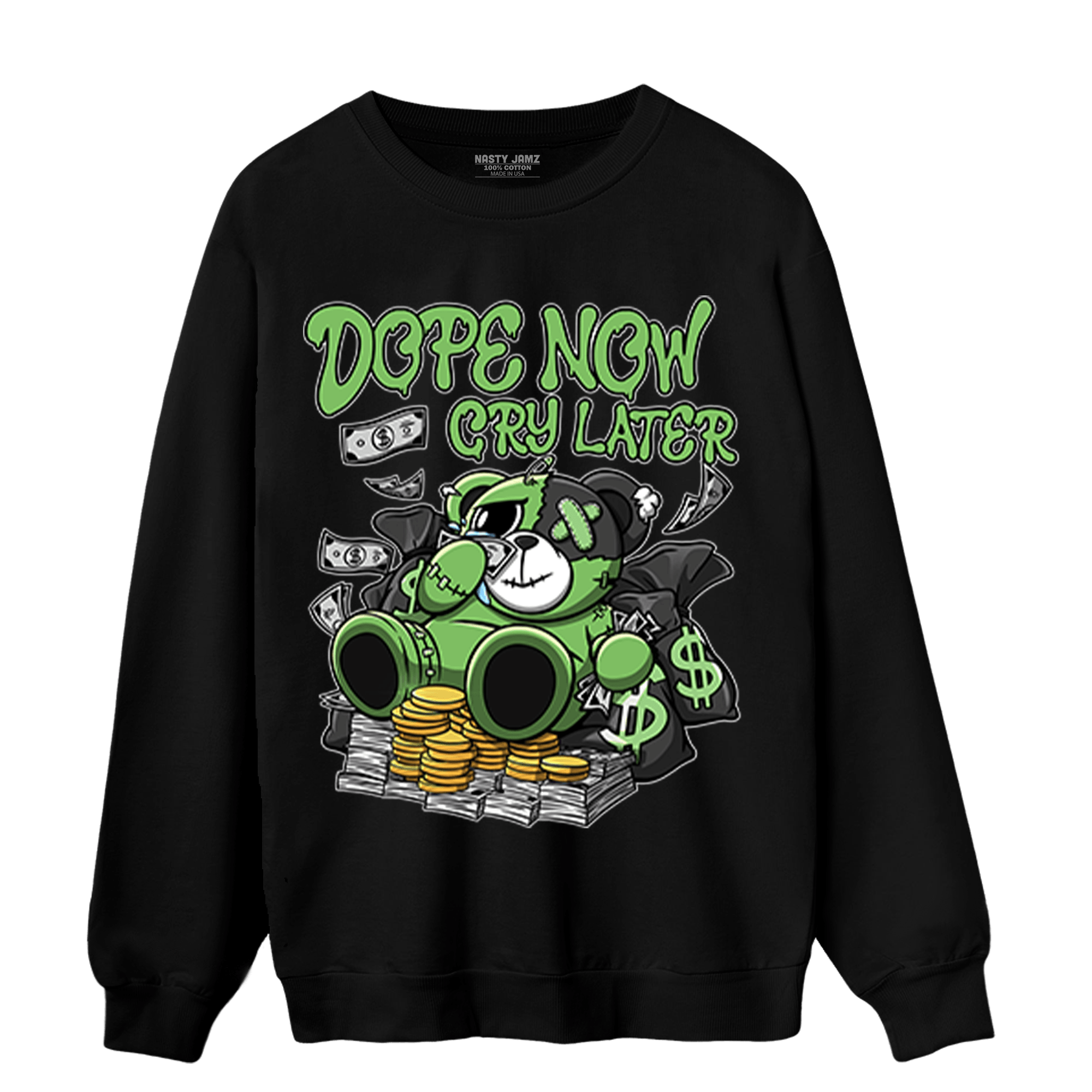SB Dunk Buttercup Sweatshirt Match Money Cry BER - NastyJamz