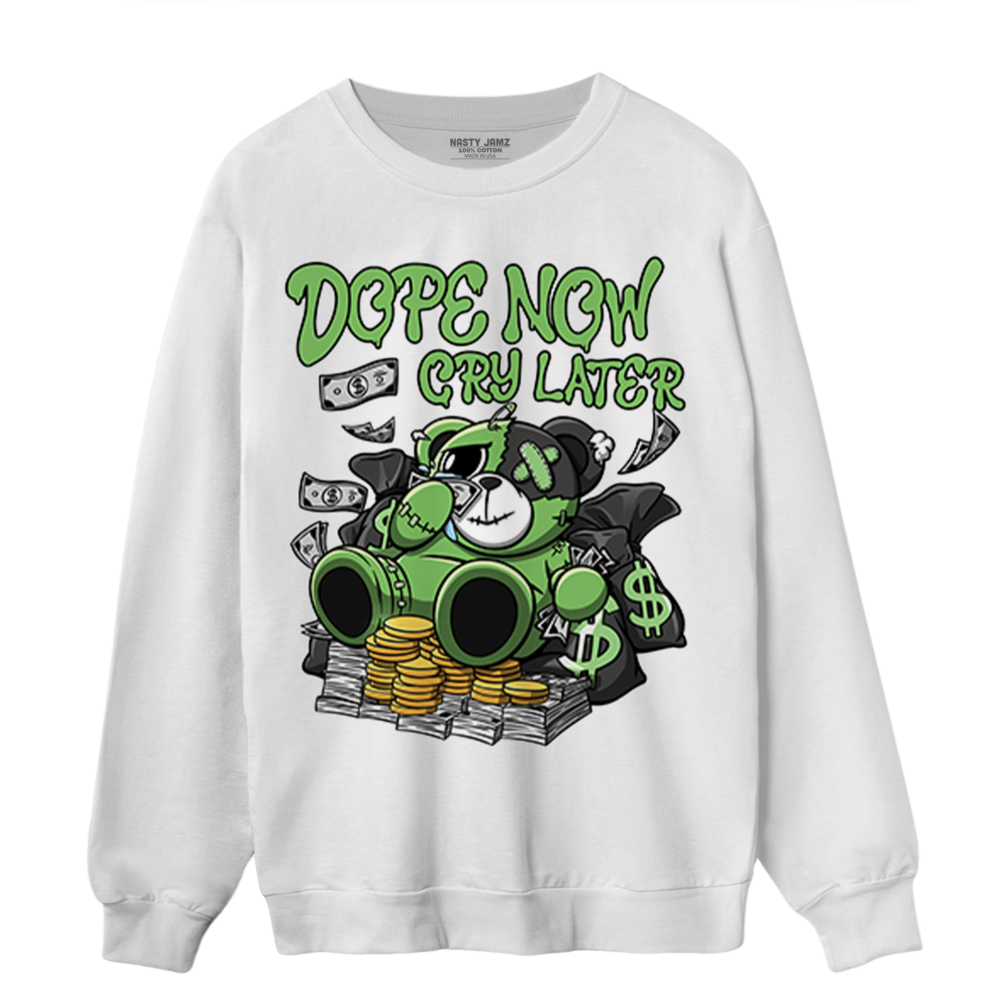 SB Dunk Buttercup Sweatshirt Match Money Cry BER - NastyJamz