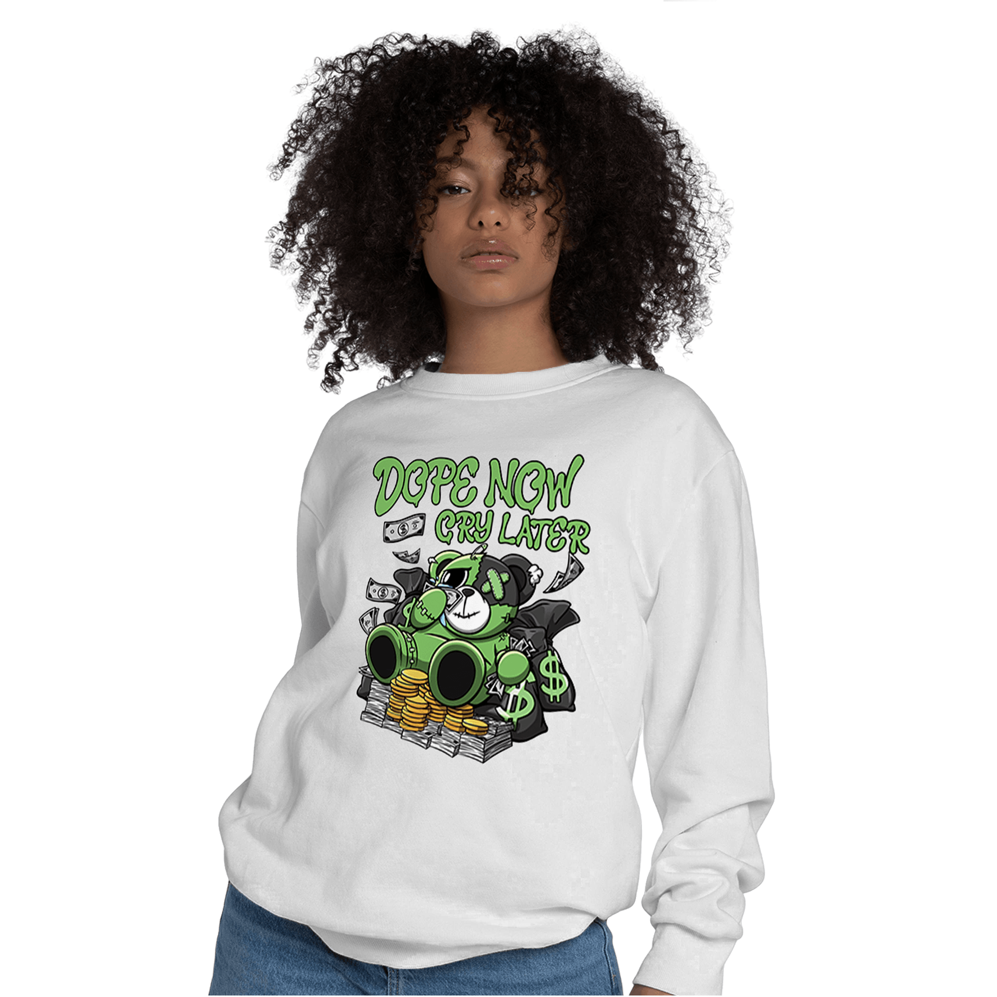 SB Dunk Buttercup Sweatshirt Match Money Cry BER - NastyJamz