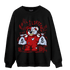 Cherry 11s Sweatshirt Match Money Lifting BER - NastyJamz