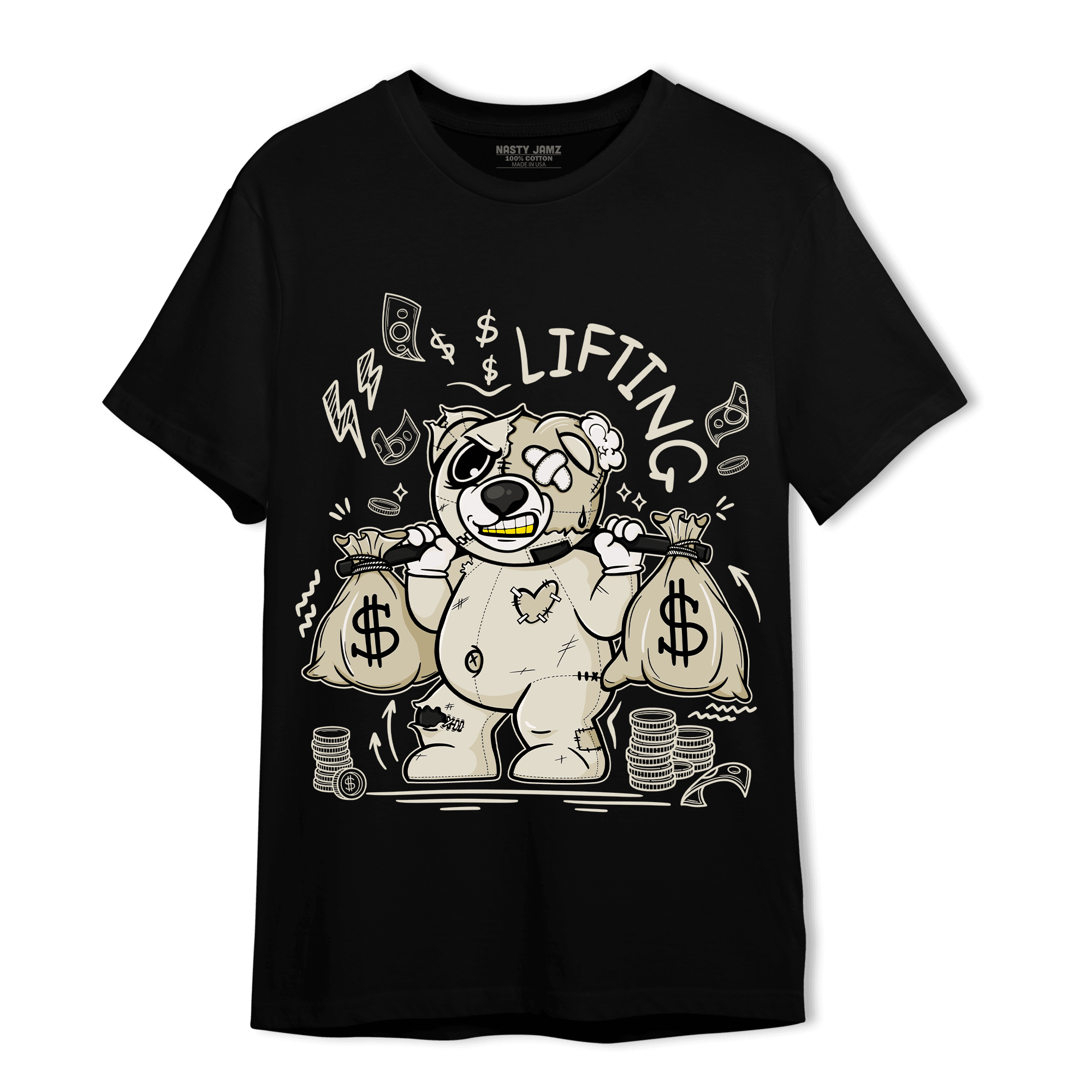 Gratitude 11s T Shirt Match Money Lifting BER - NastyJamz