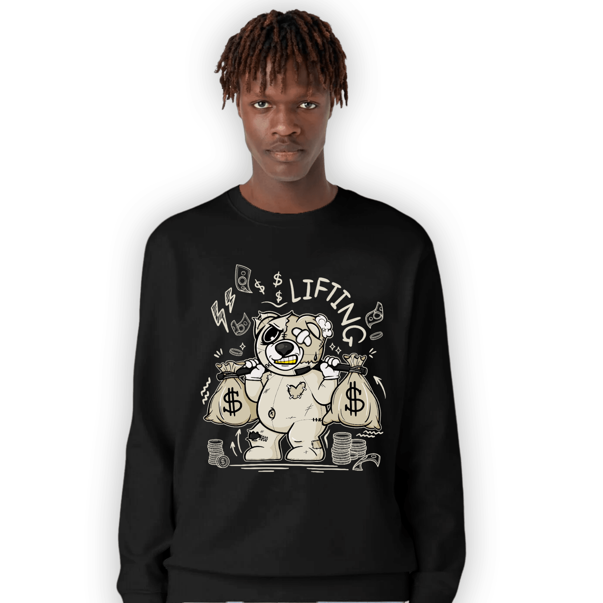 Gratitude 11s Sweatshirt Match Money Lifting BER - NastyJamz