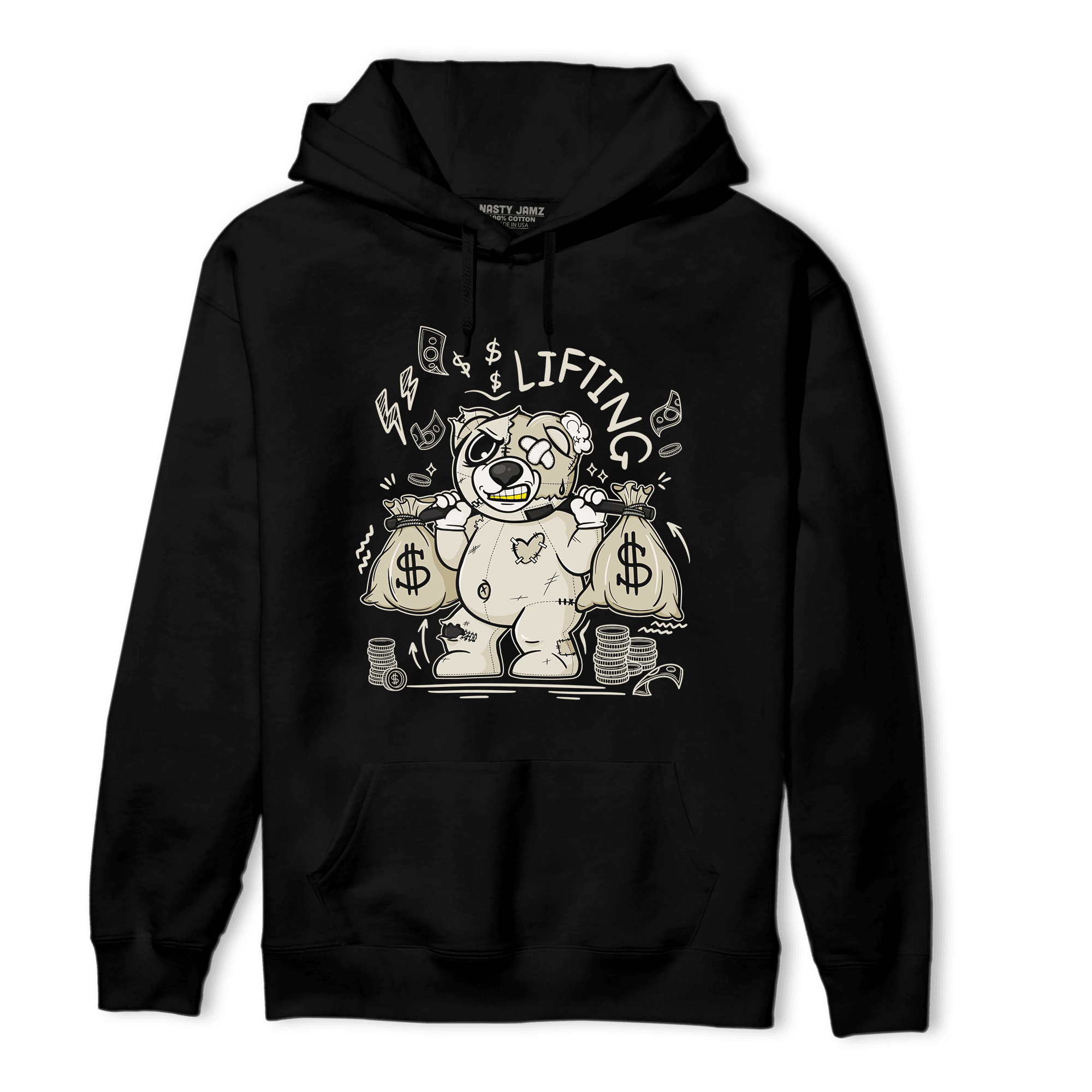 Gratitude 11s Hoodie Match Money Lifting BER - NastyJamz