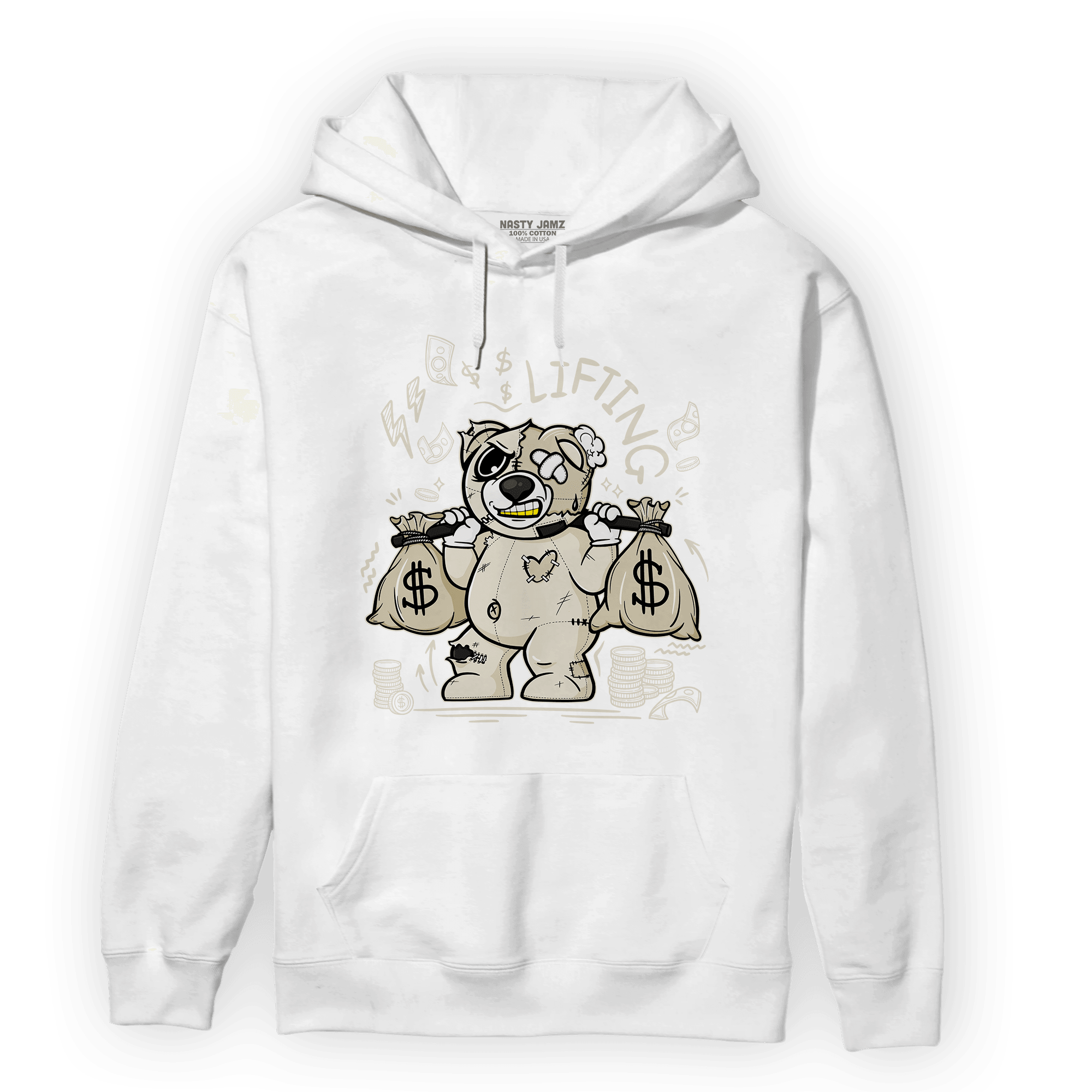 Gratitude 11s Hoodie Match Money Lifting BER - NastyJamz