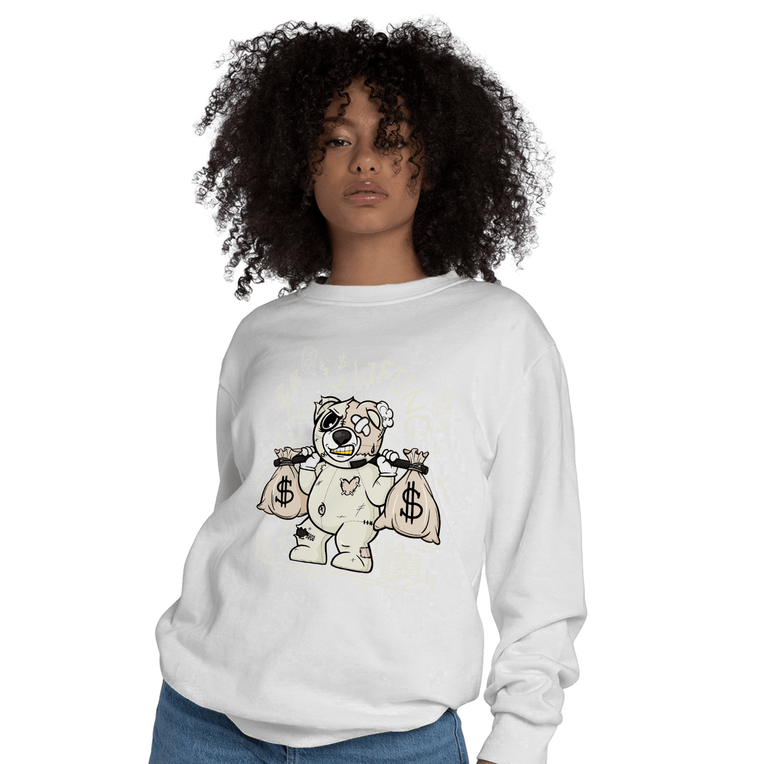 Neapolitan 11s Sweatshirt Match Money Lifting BER - NastyJamz