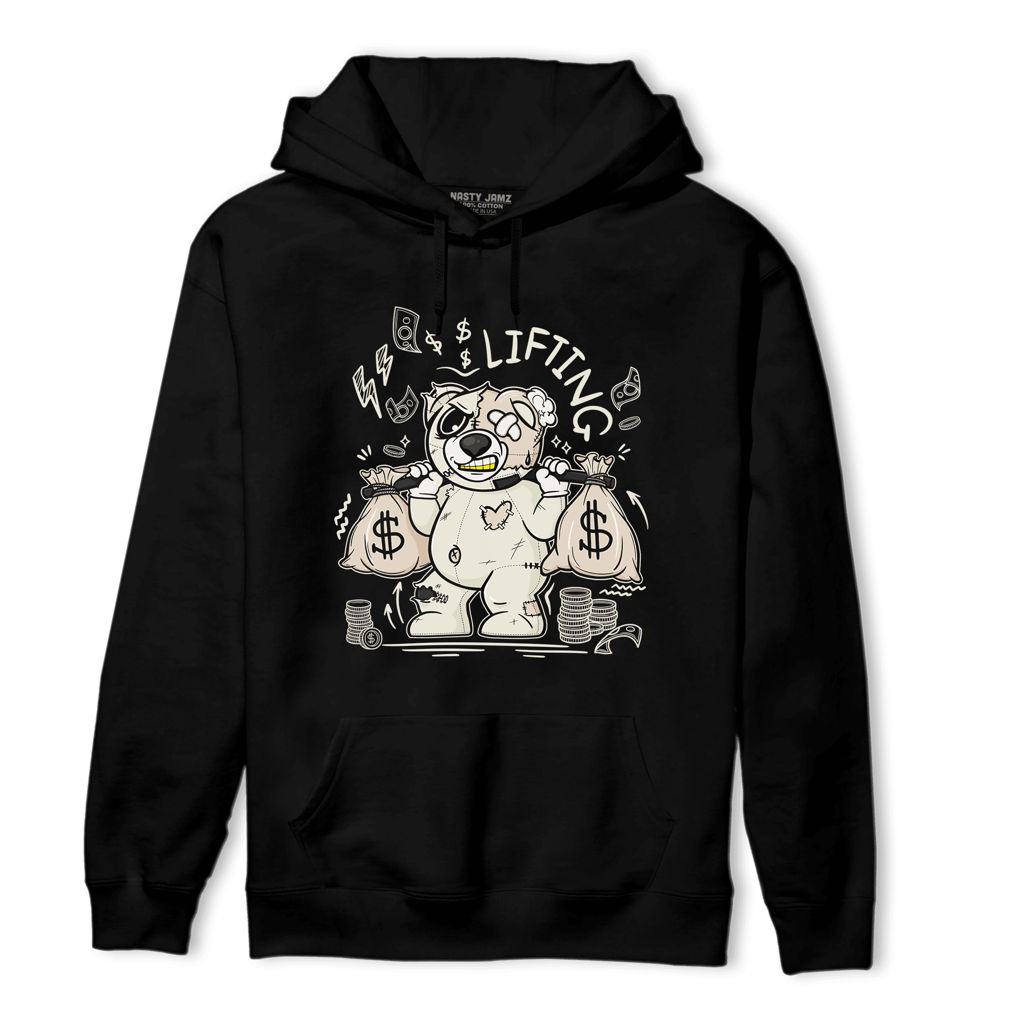 Neapolitan 11s Hoodie Match Money Lifting BER - NastyJamz