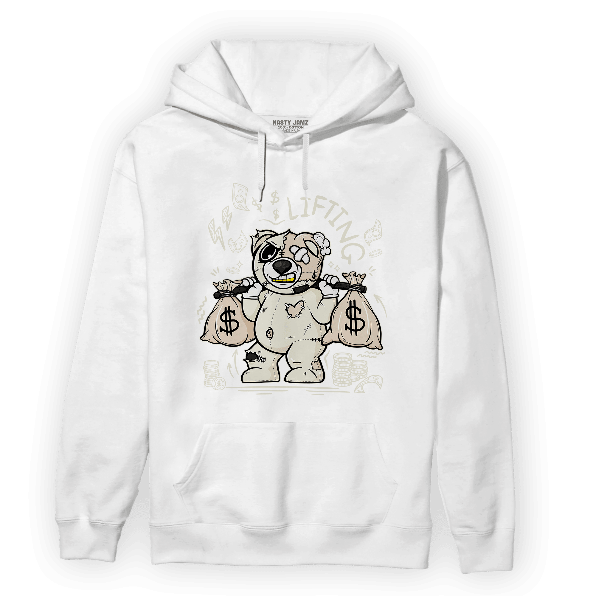 Neapolitan 11s Hoodie Match Money Lifting BER - NastyJamz