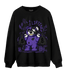 Field Purple 12s Sweatshirt Match Money Lifting BER - NastyJamz