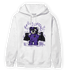Field Purple 12s Hoodie Match Money Lifting BER - NastyJamz